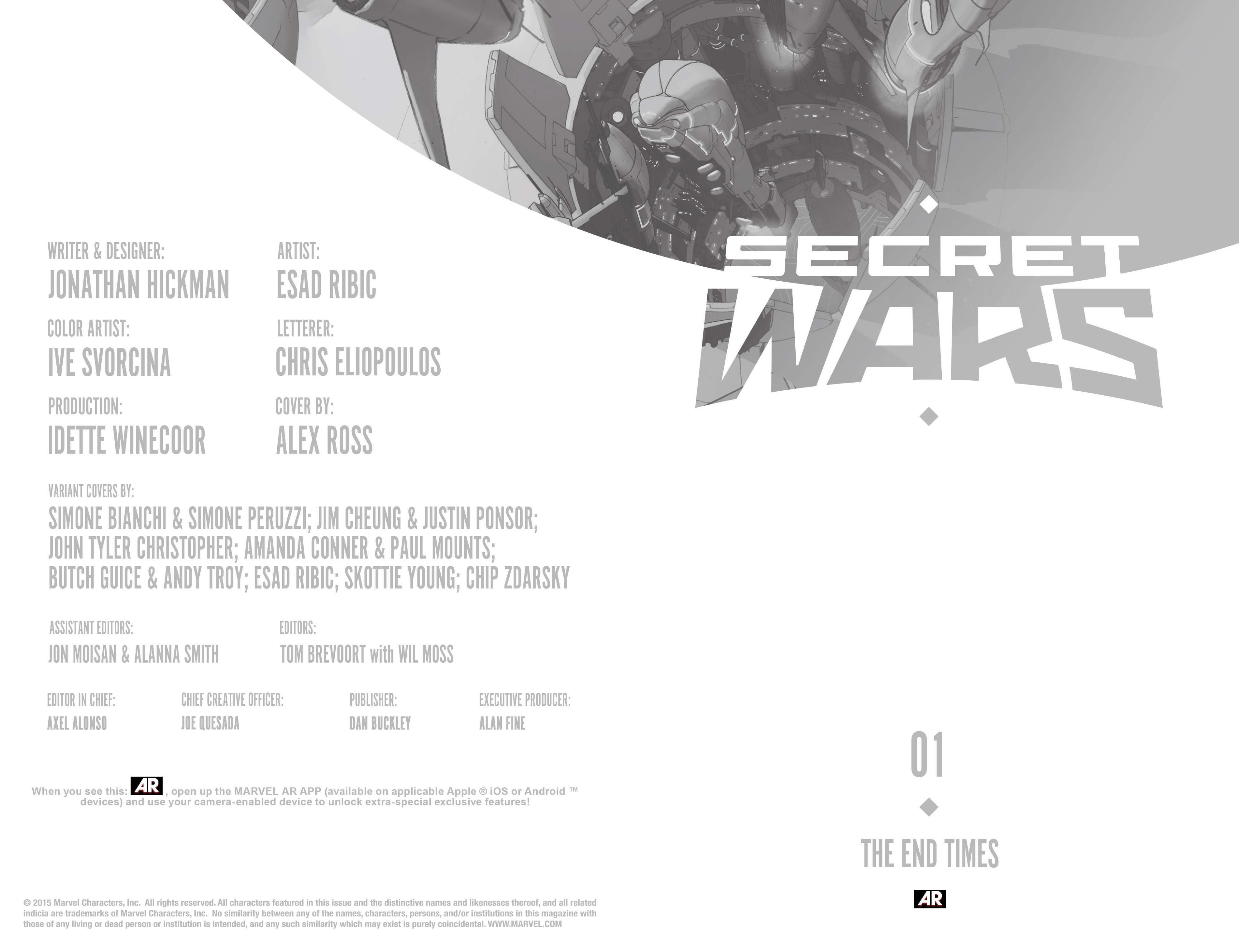 Read online Secret Wars comic -  Issue #1 - 17