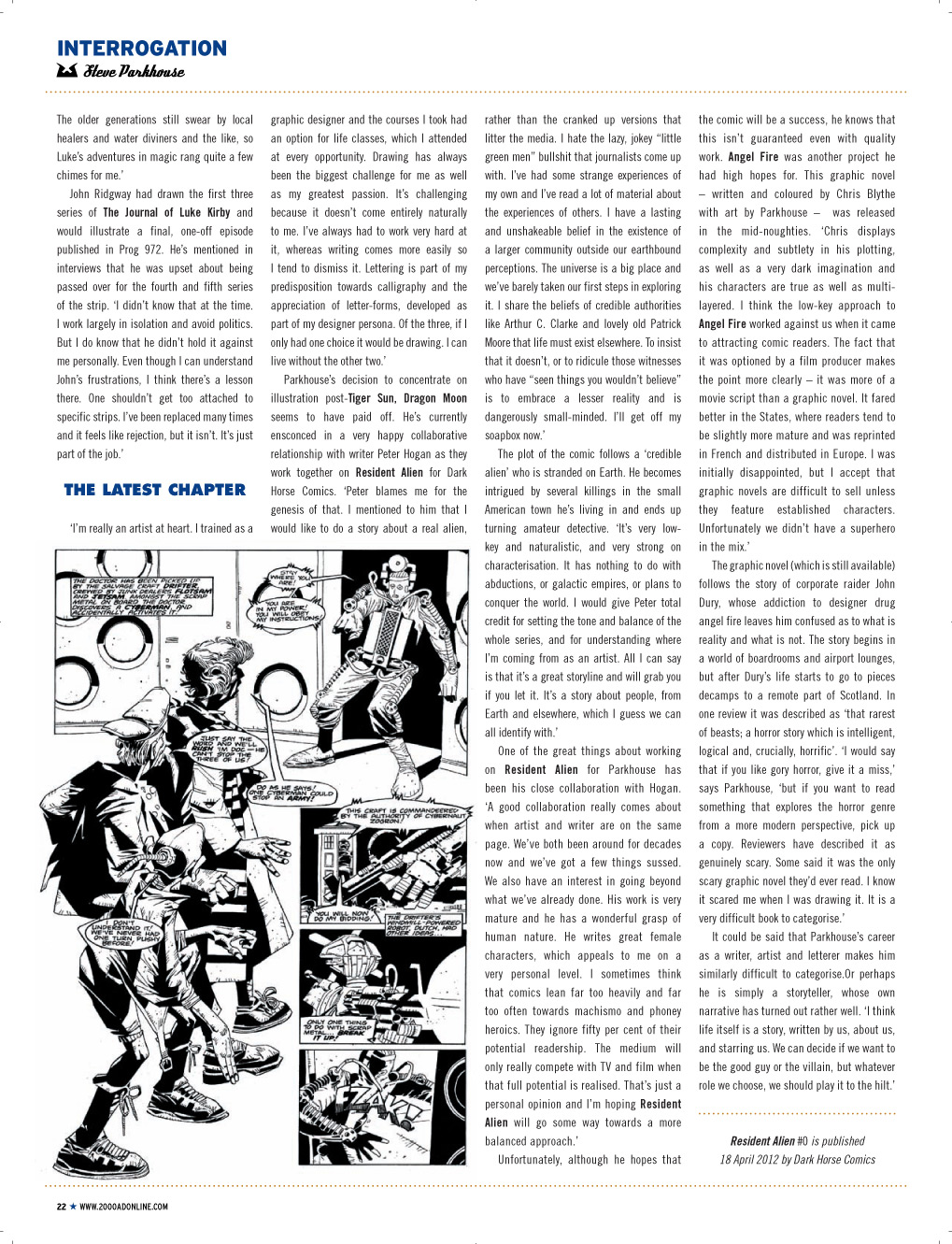 Read online Judge Dredd Megazine (Vol. 5) comic -  Issue #322 - 22