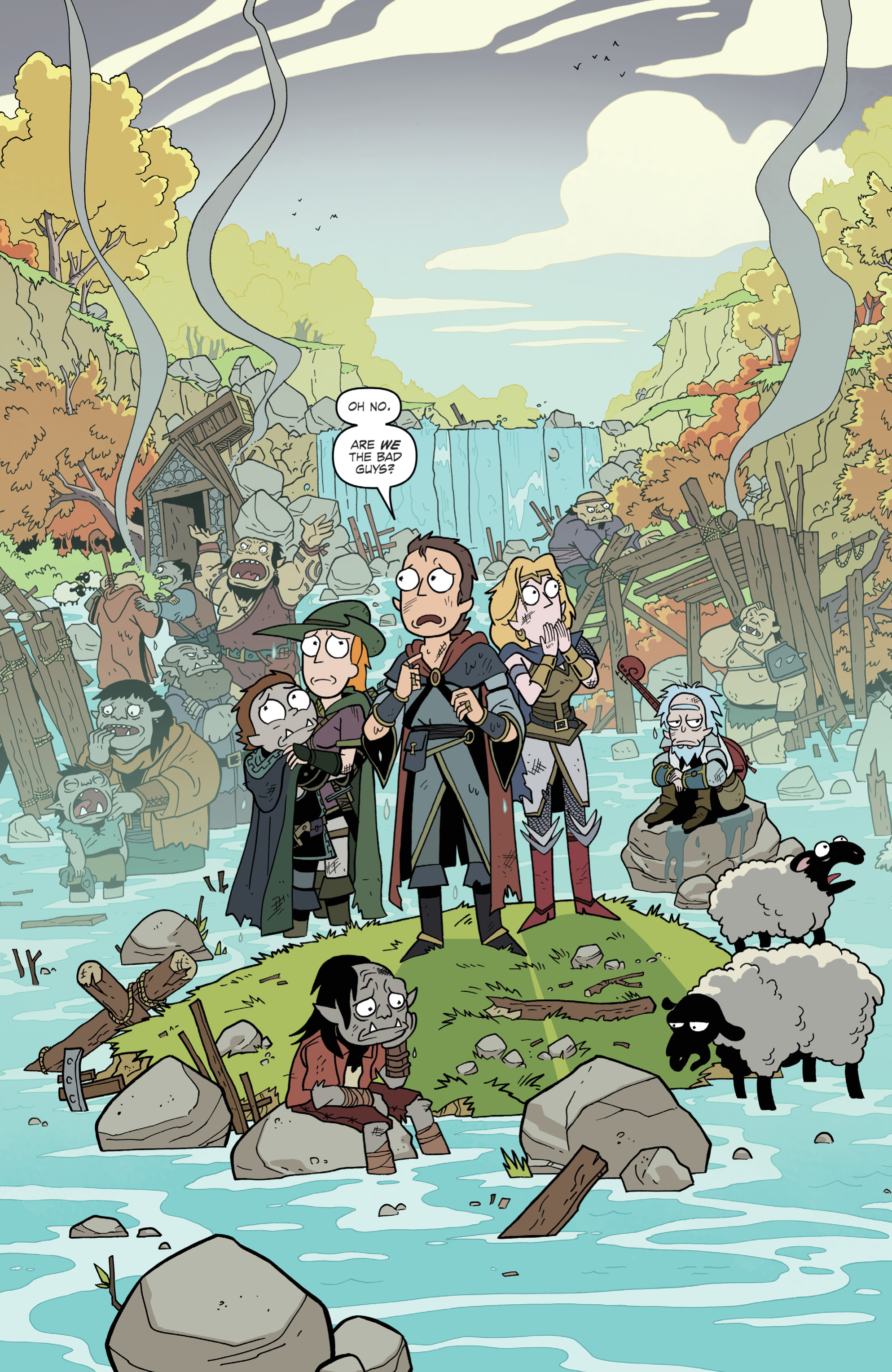 Read online Rick and Morty vs Dungeons & Dragons comic -  Issue # _TPB - 79