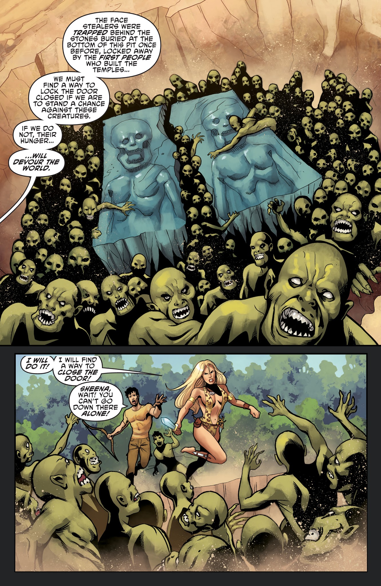 Read online Sheena: Queen Of The Jungle (2017) comic -  Issue # _TPB 1 - 125