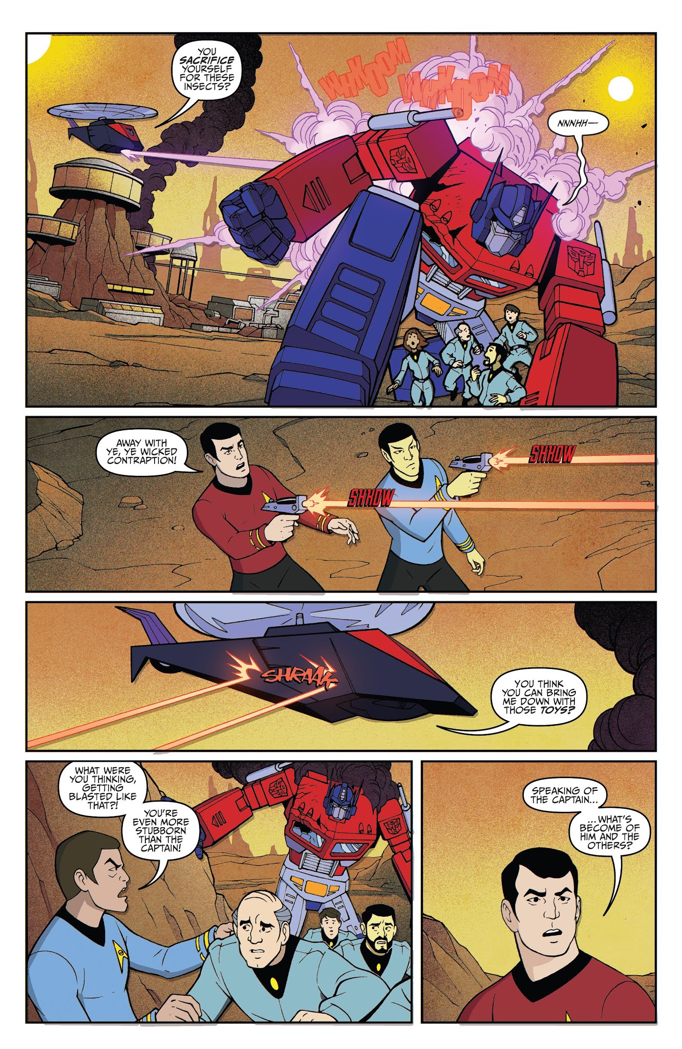 Read online Star Trek vs. Transformers comic -  Issue #3 - 5