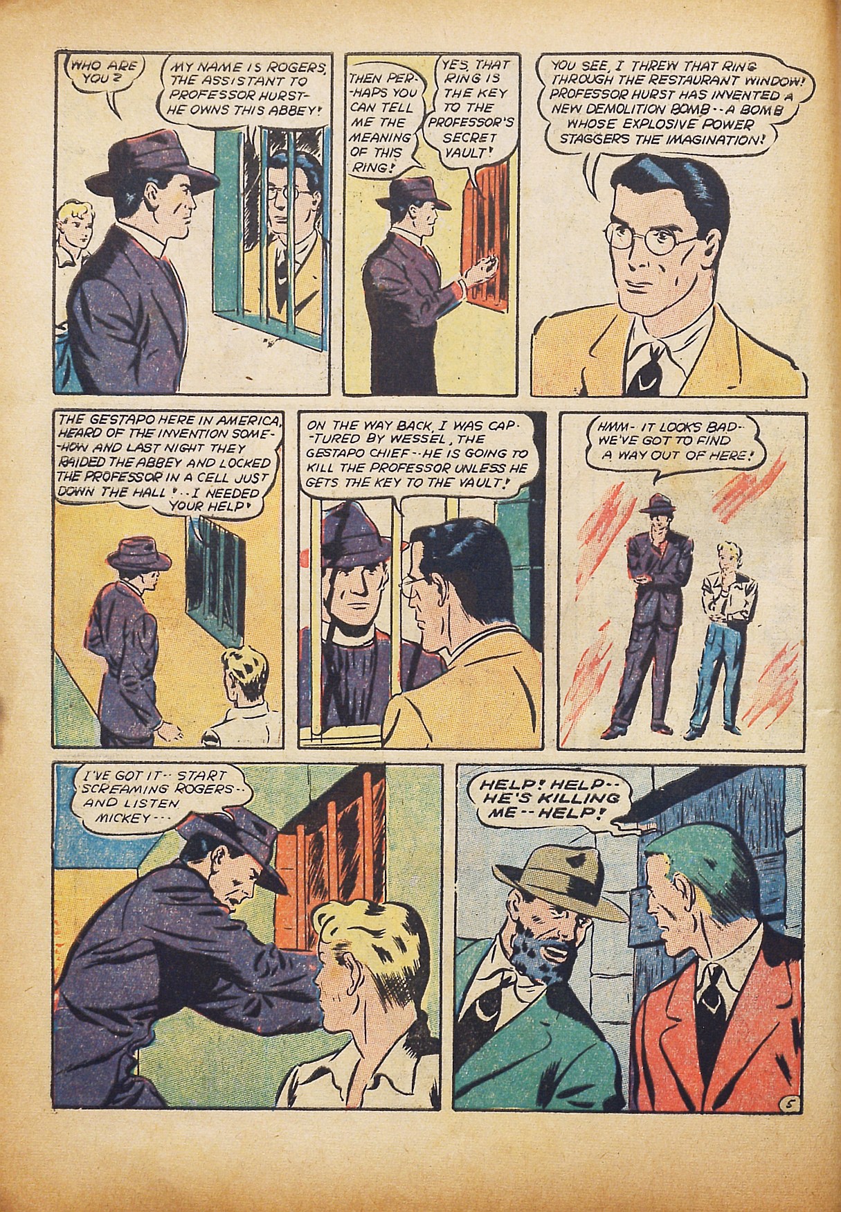 Read online Cat-Man Comics comic -  Issue #14 - 16