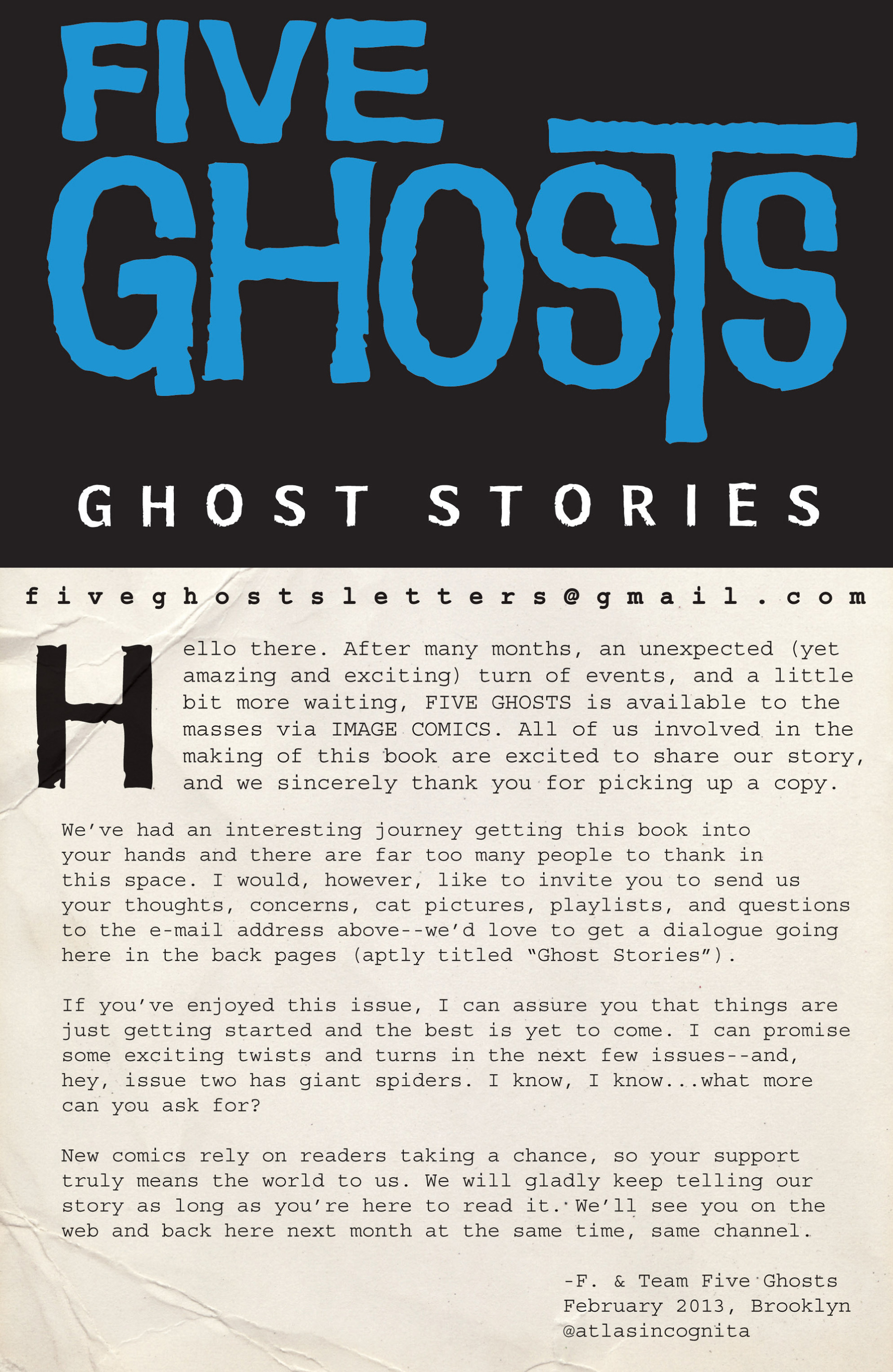 Read online Five Ghosts comic -  Issue #1 - 36