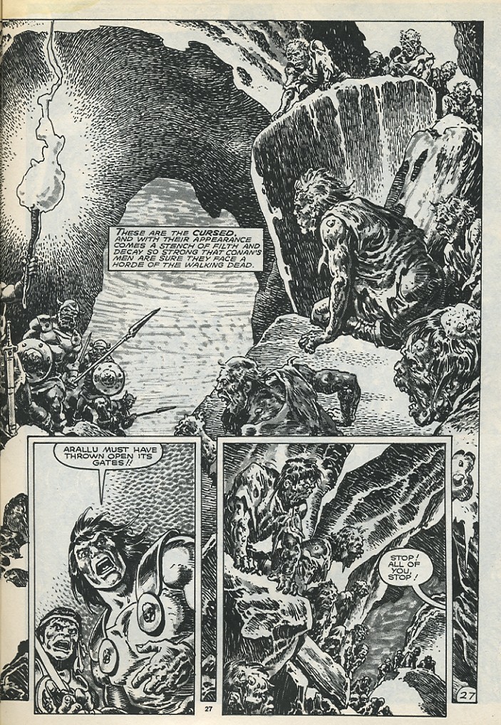 The Savage Sword Of Conan issue 173 - Page 29