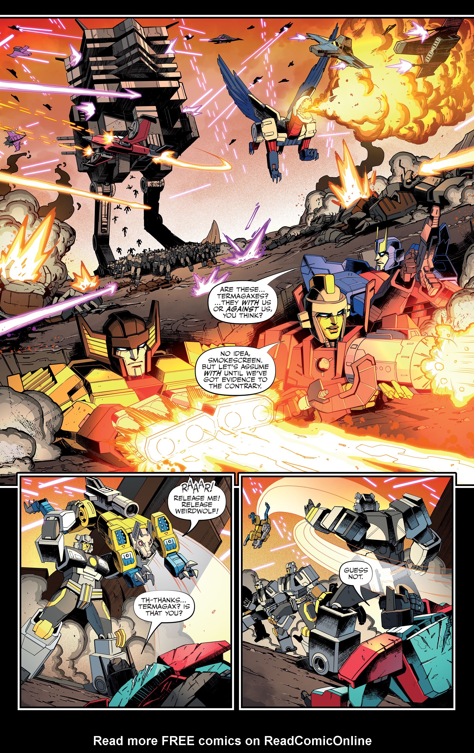 Read online Transformers (2019) comic -  Issue #36 - 6