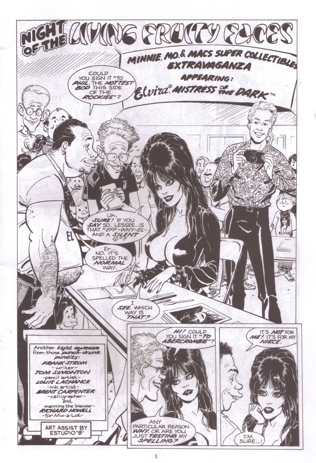 Read online Elvira, Mistress of the Dark comic -  Issue #43 - 3