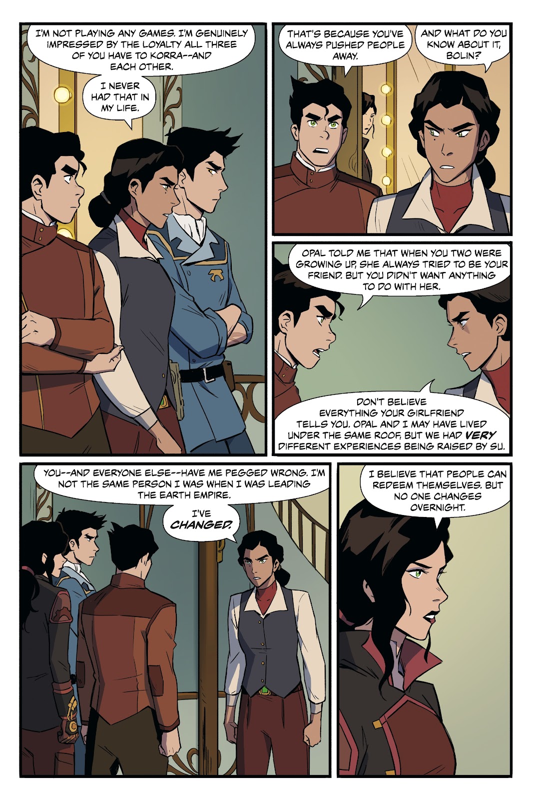 Nickelodeon The Legend of Korra: Ruins of the Empire issue TPB 1 - Page 56