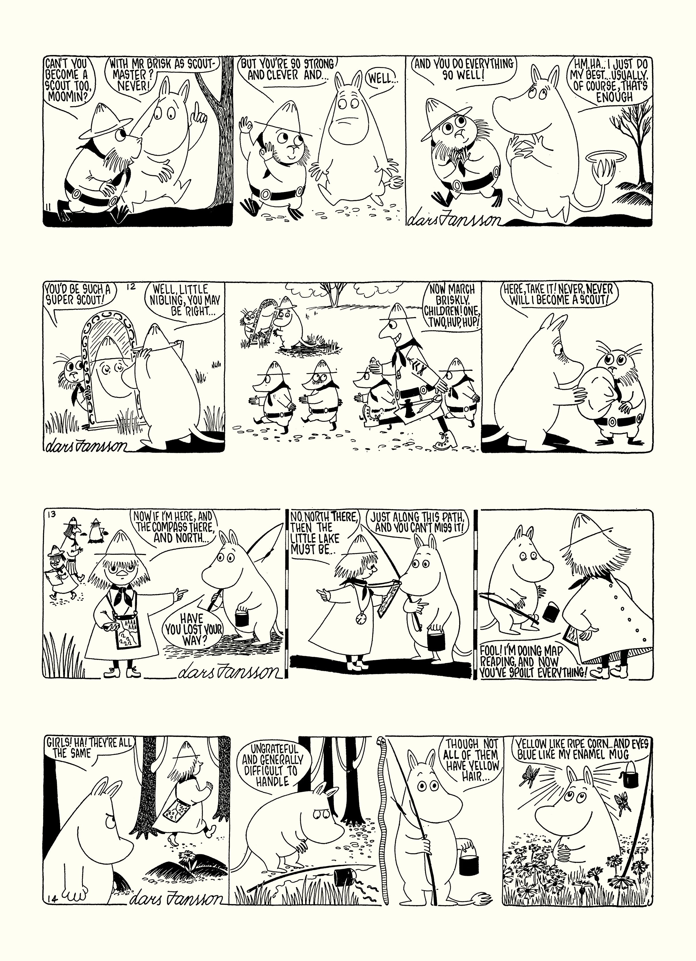 Read online Moomin: The Complete Lars Jansson Comic Strip comic -  Issue # TPB 7 - 30