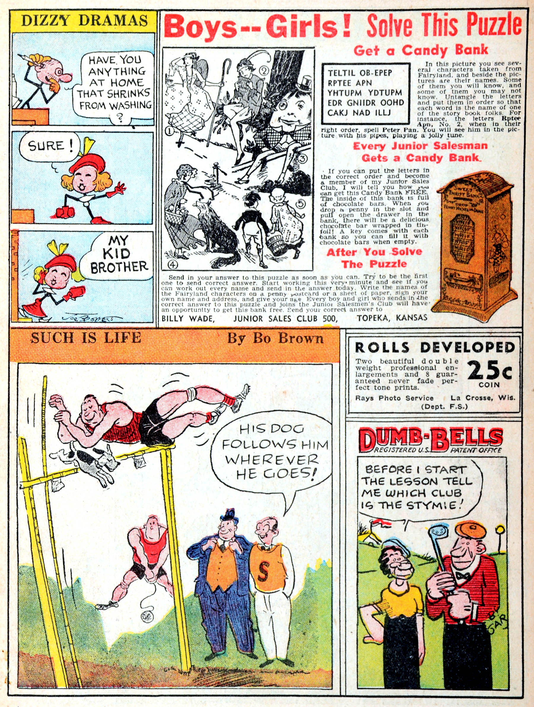 Read online Famous Funnies comic -  Issue #38 - 13