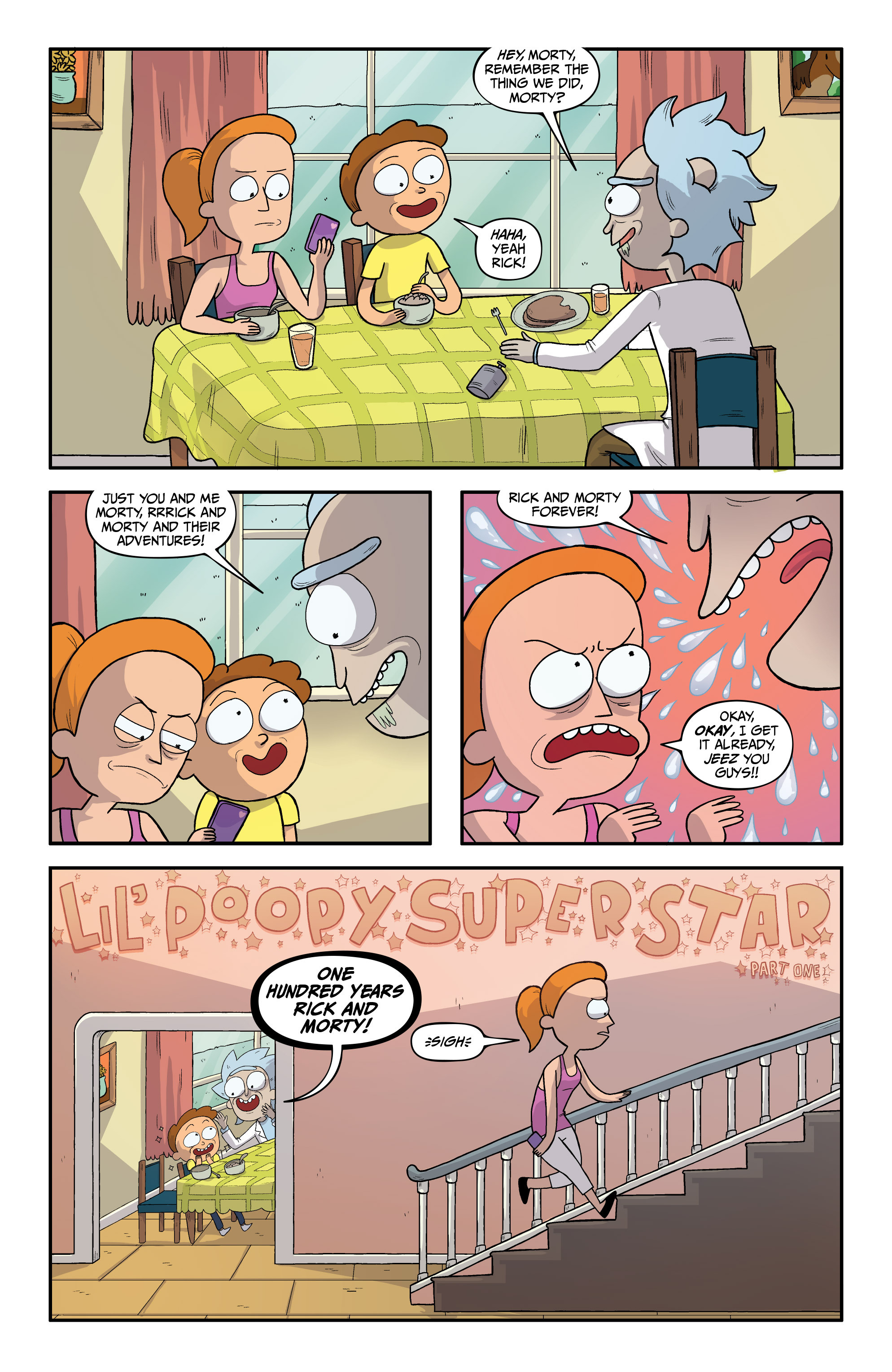 Read online Rick and Morty: Lil' Poopy Superstar comic -  Issue #1 - 3