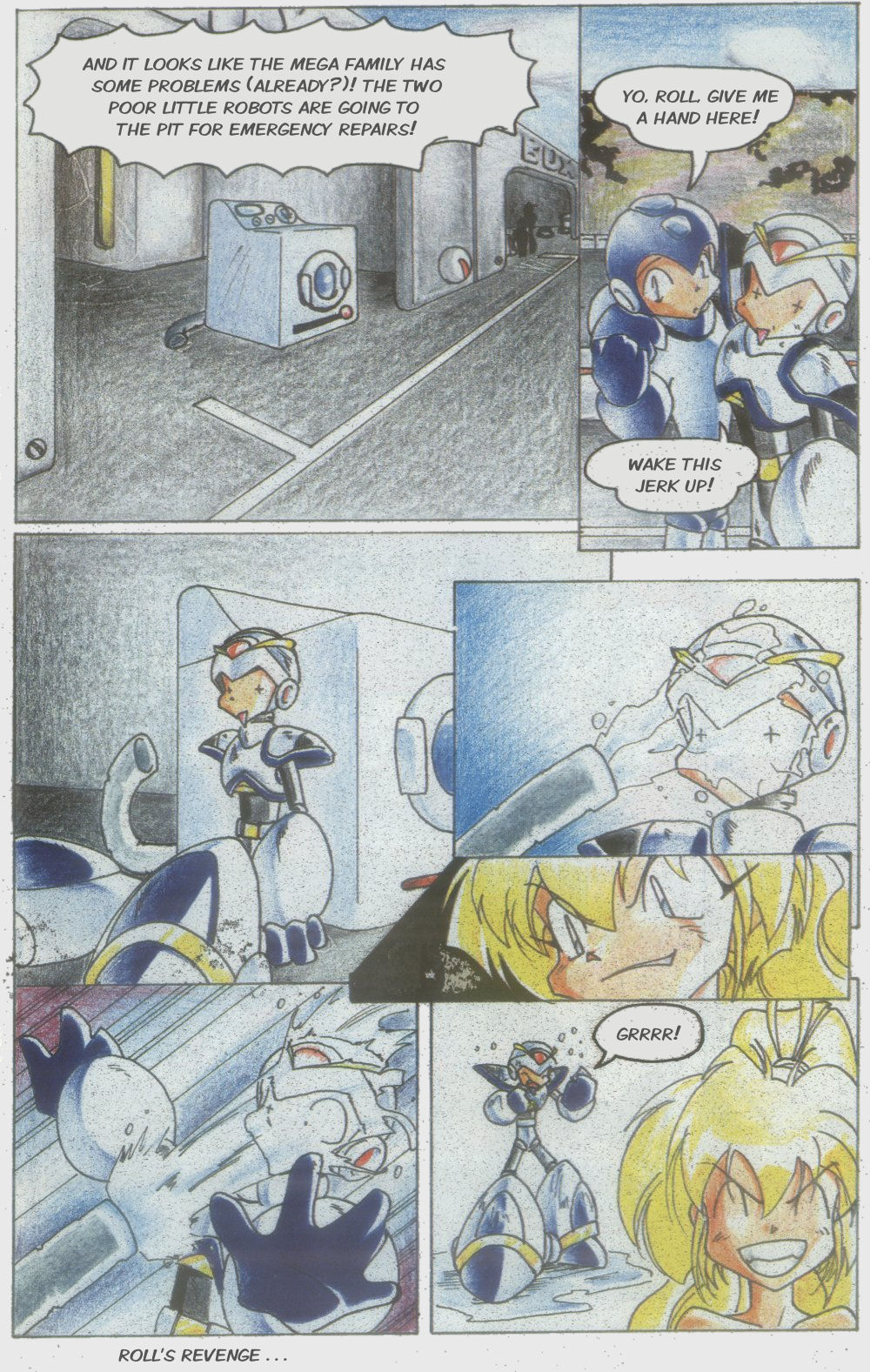 Read online Novas Aventuras de Megaman comic -  Issue #5 - 14