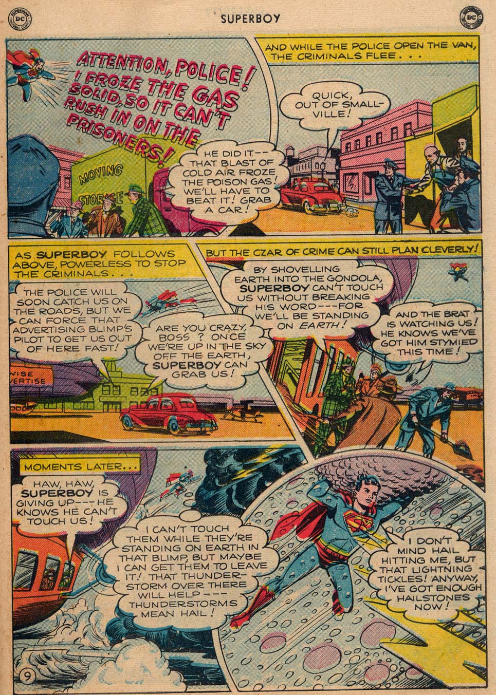 Read online Superboy (1949) comic -  Issue #8 - 40