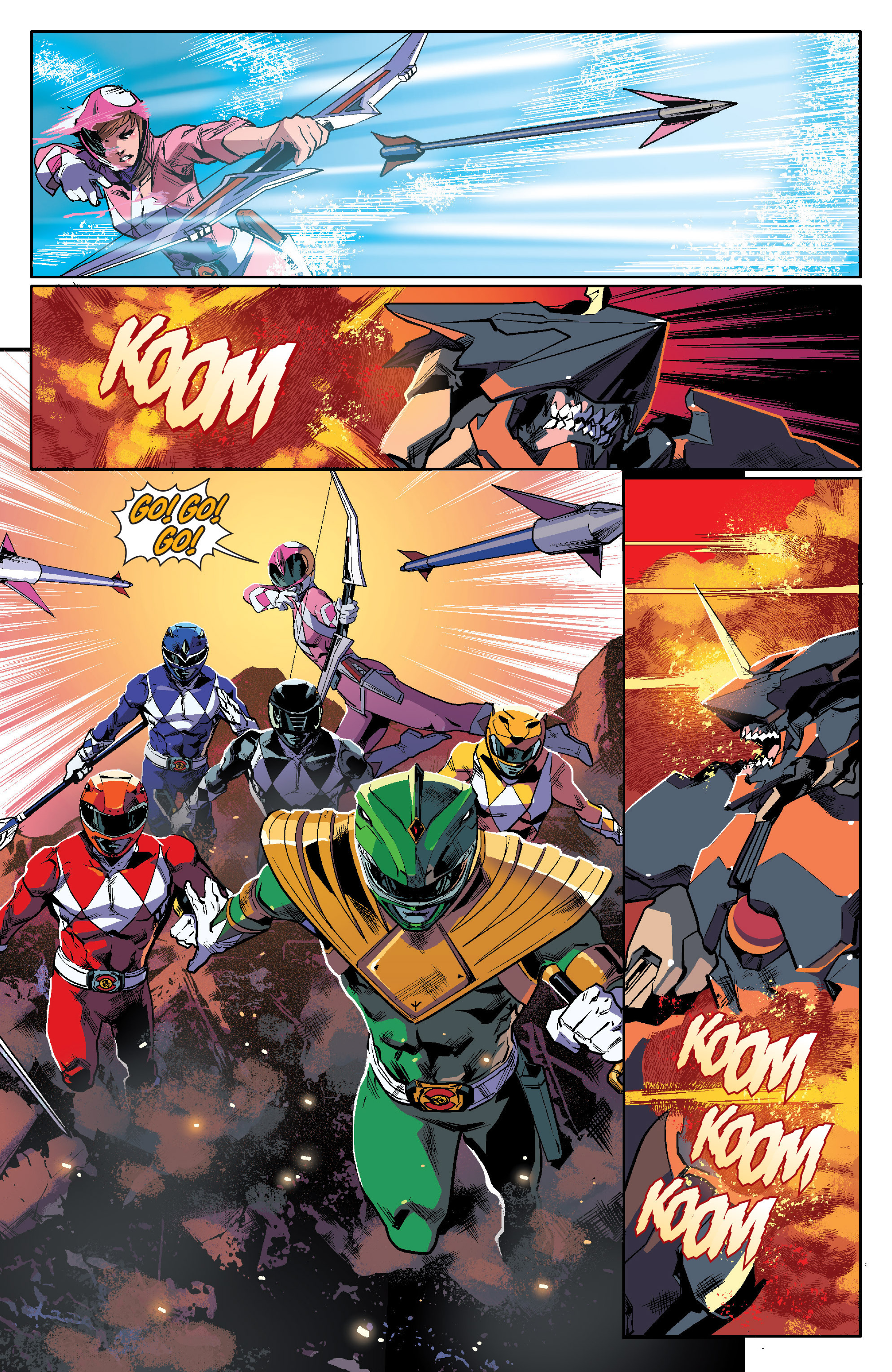 Read online Mighty Morphin Power Rangers comic -  Issue #6 - 8
