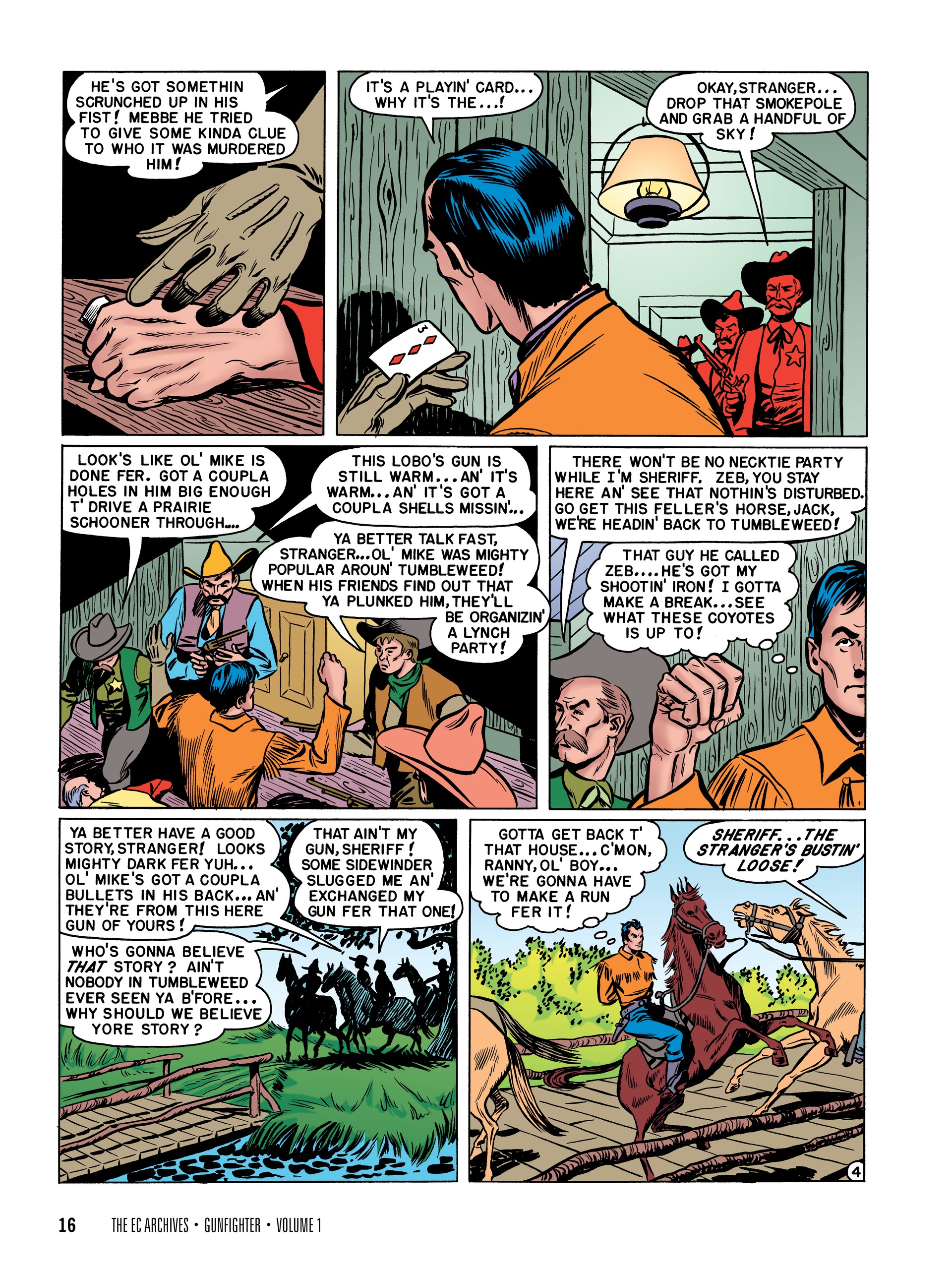 Read online The EC Archives: Gunfighter comic -  Issue # TPB (Part 1) - 19