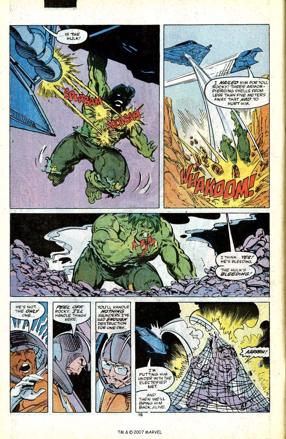 The Incredible Hulk (1968) issue 331 - Page 22