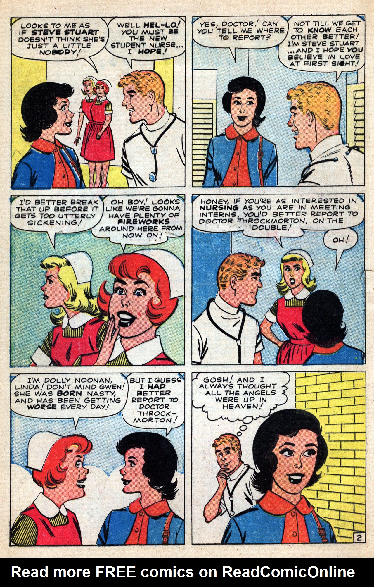 Read online Linda Carter, Student Nurse comic -  Issue #1 - 4