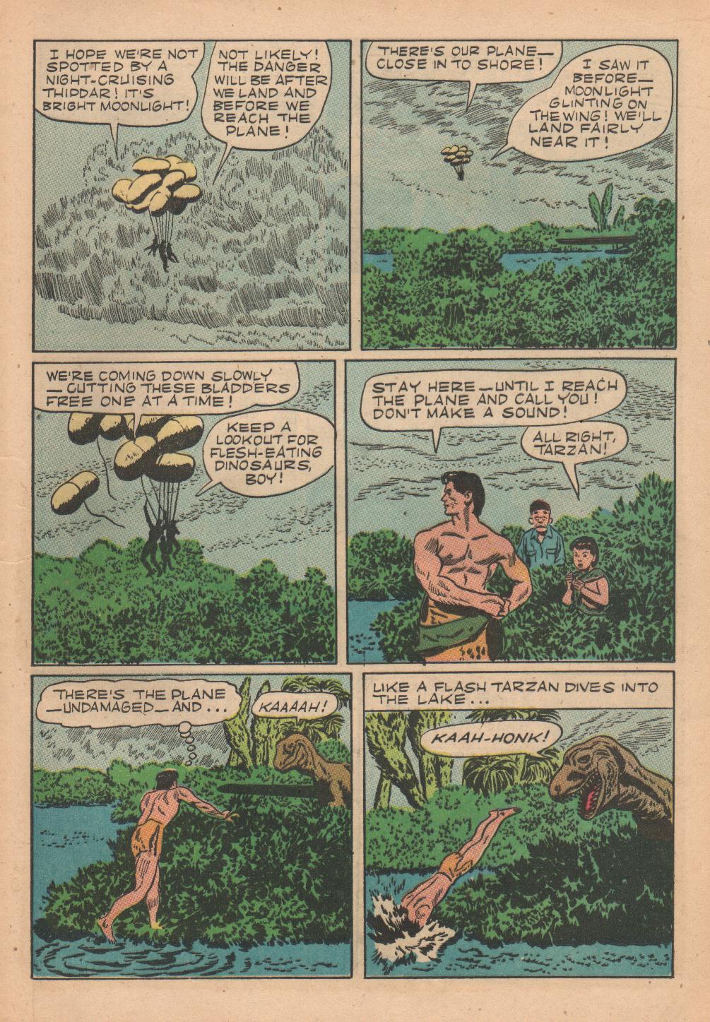 Read online Tarzan (1948) comic -  Issue #31 - 17