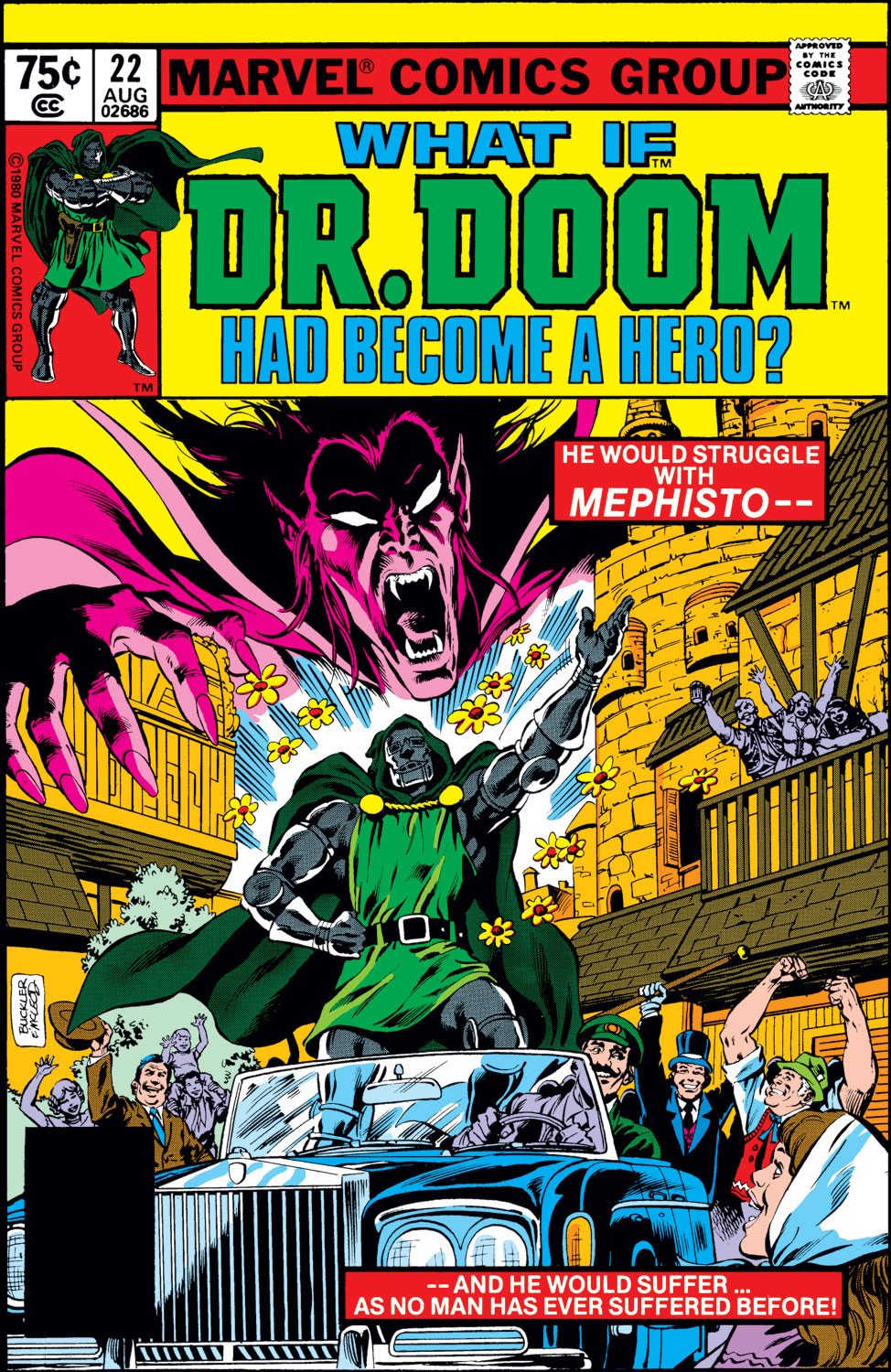 <{ $series->title }} issue 22 - Dr. Doom had become a hero - Page 1