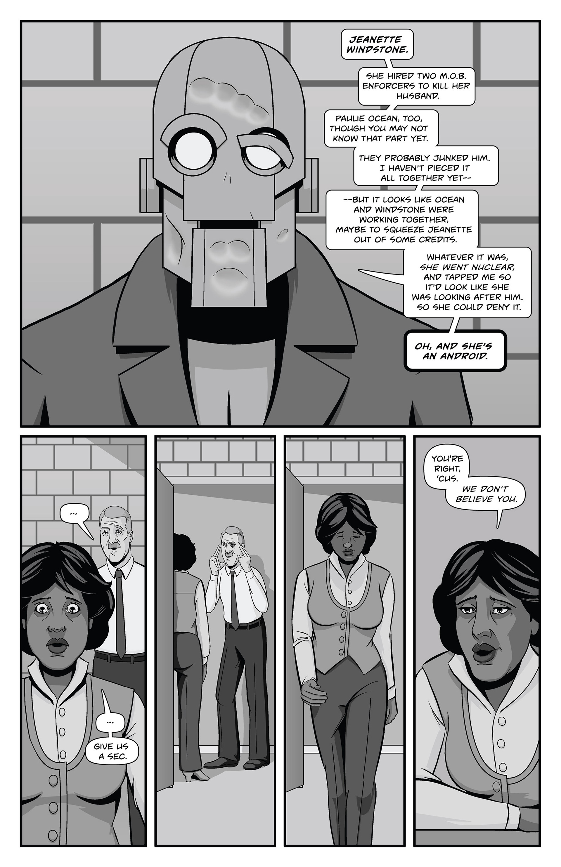 Read online Copernicus Jones: Robot Detective comic -  Issue #5 - 11