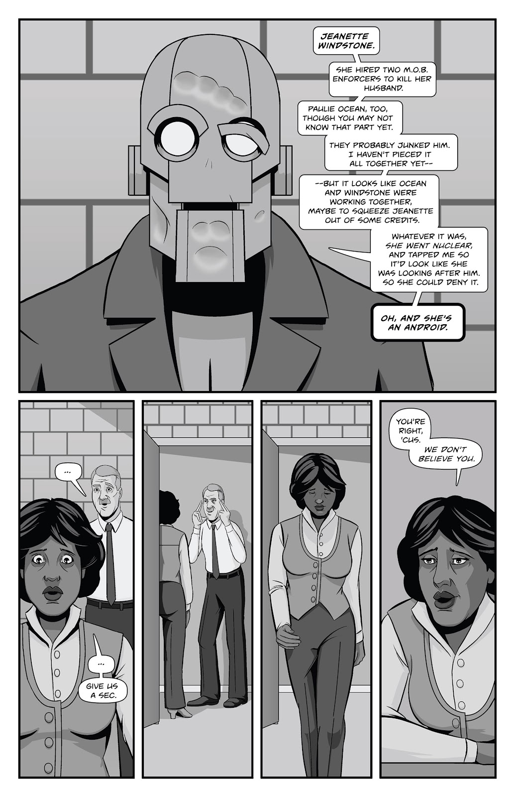 Copernicus Jones: Robot Detective issue 5 - Page 11