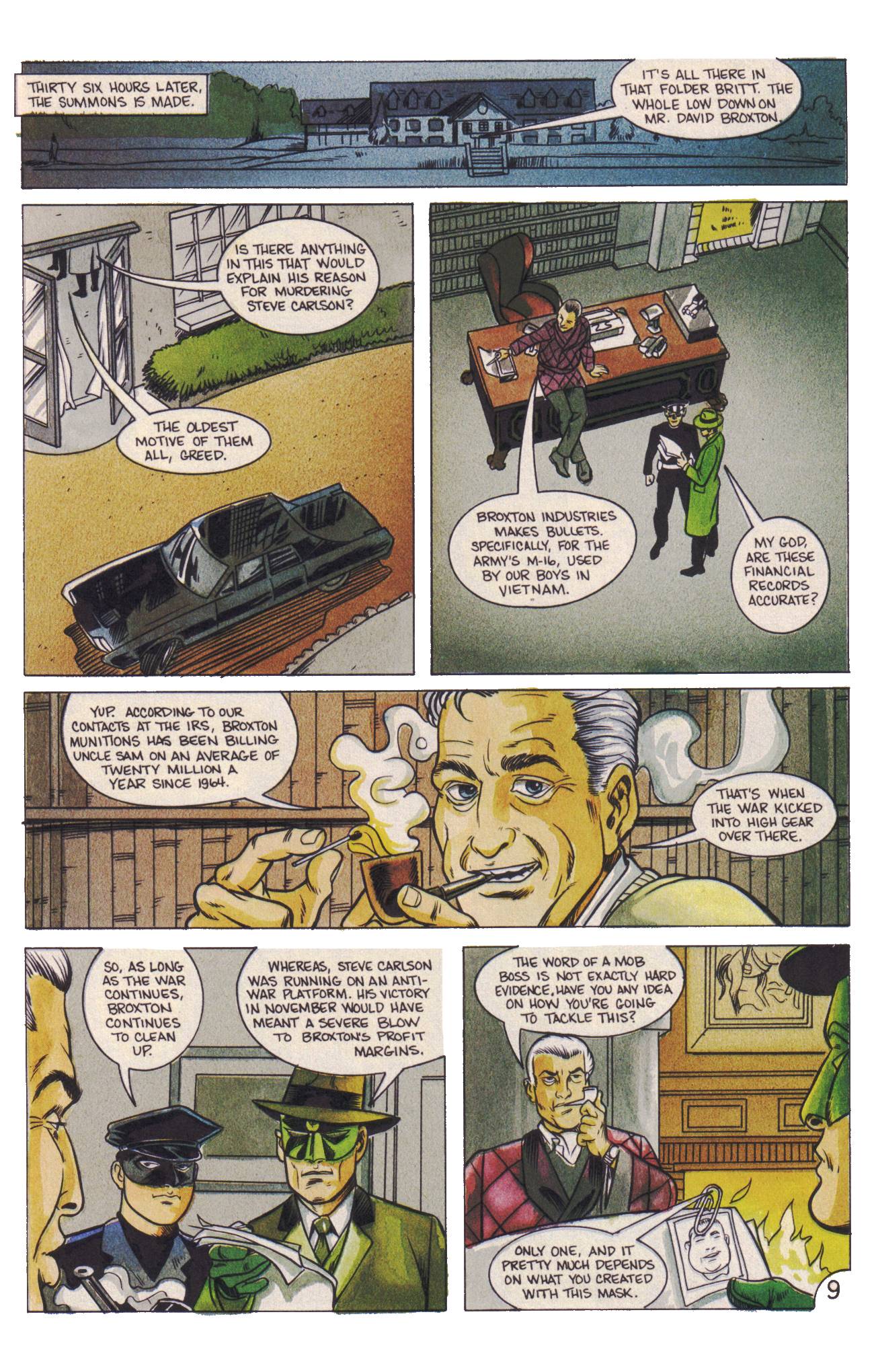 Read online The Green Hornet (1989) comic -  Issue #3 - 10