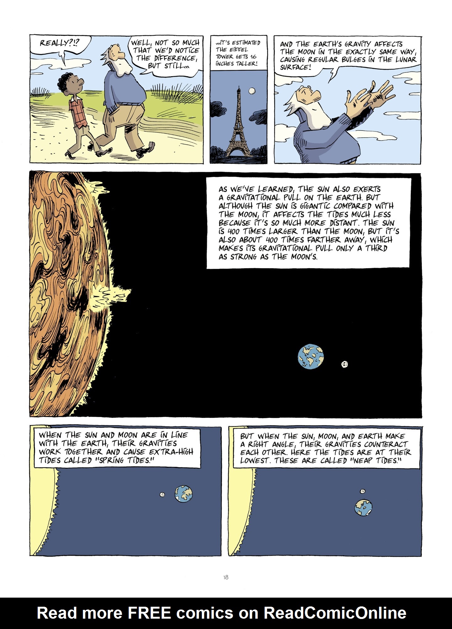 Read online Hubert Reeves Explains comic -  Issue #3 - 18
