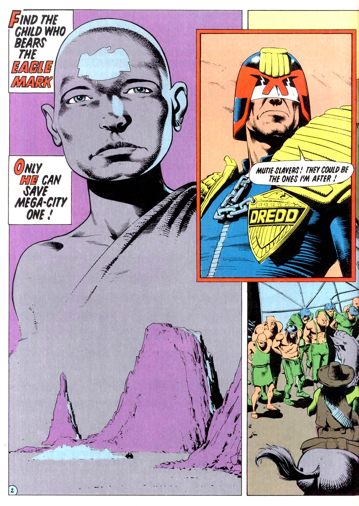 Read online Judge Dredd: The Judge Child Quest comic -  Issue #1 - 4