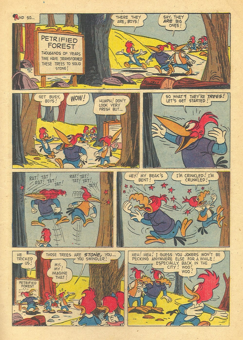 Read online Walter Lantz Woody Woodpecker (1952) comic -  Issue #36 - 19