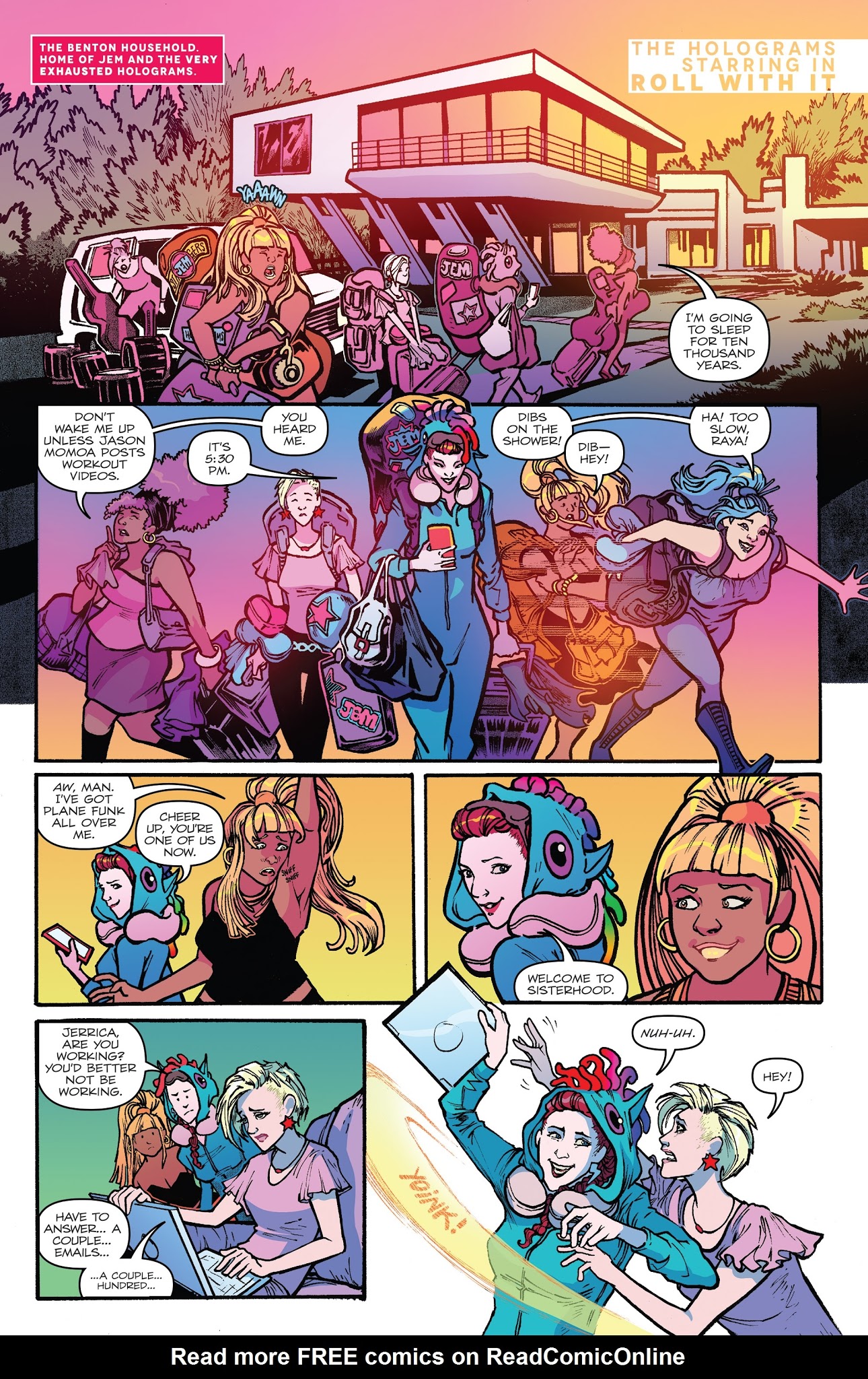 Read online Jem and the Holograms: Dimensions comic -  Issue #1 - 15