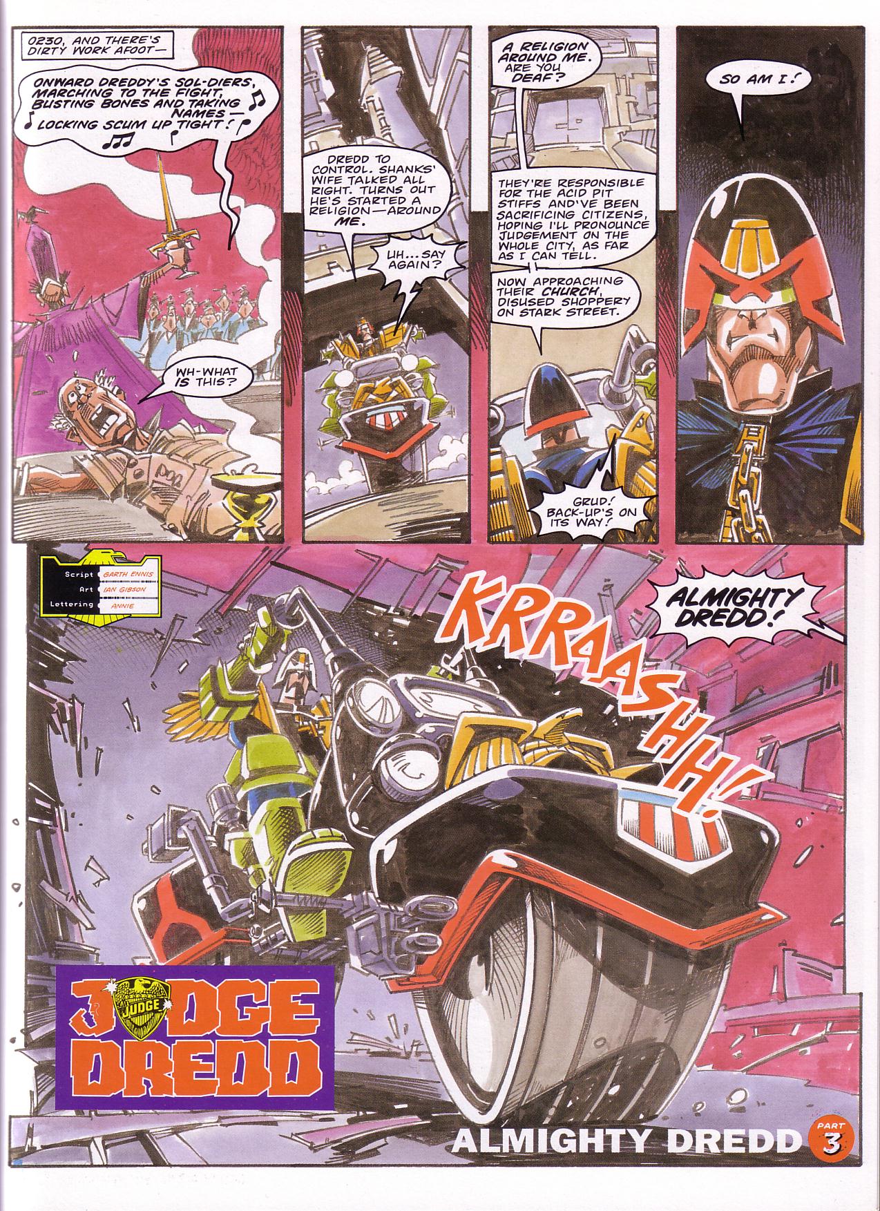 Read online Judge Dredd: Emerald Isle comic -  Issue # TPB - 55