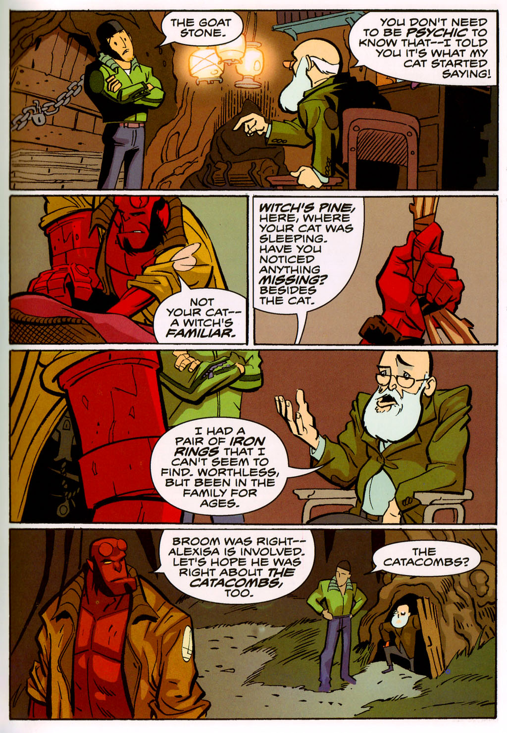 Read online Hellboy Animated: The Black Wedding comic -  Issue # TPB - 16