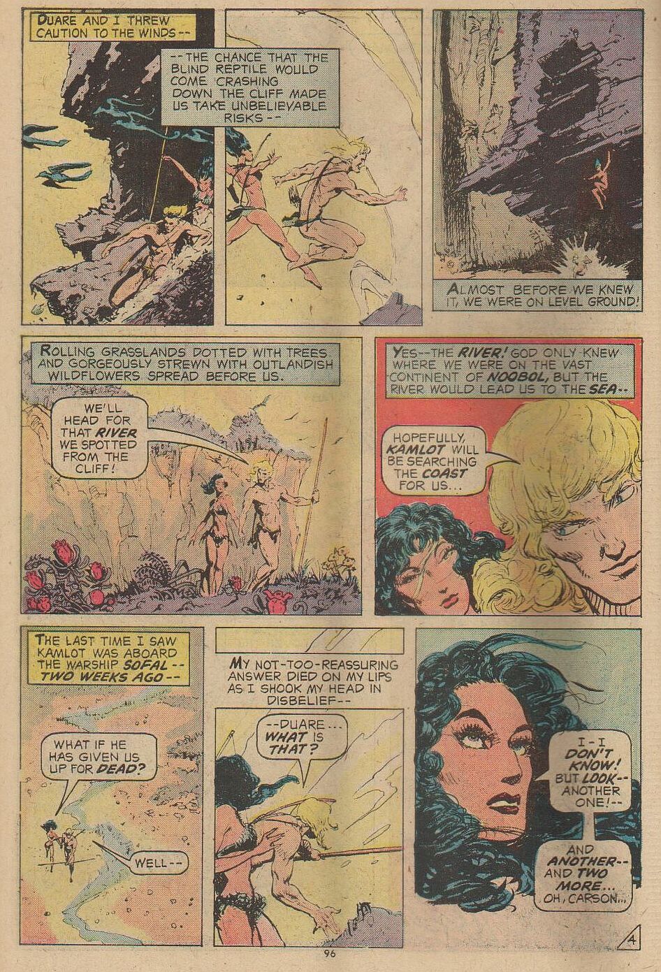 Read online Tarzan (1972) comic -  Issue #230 - 86