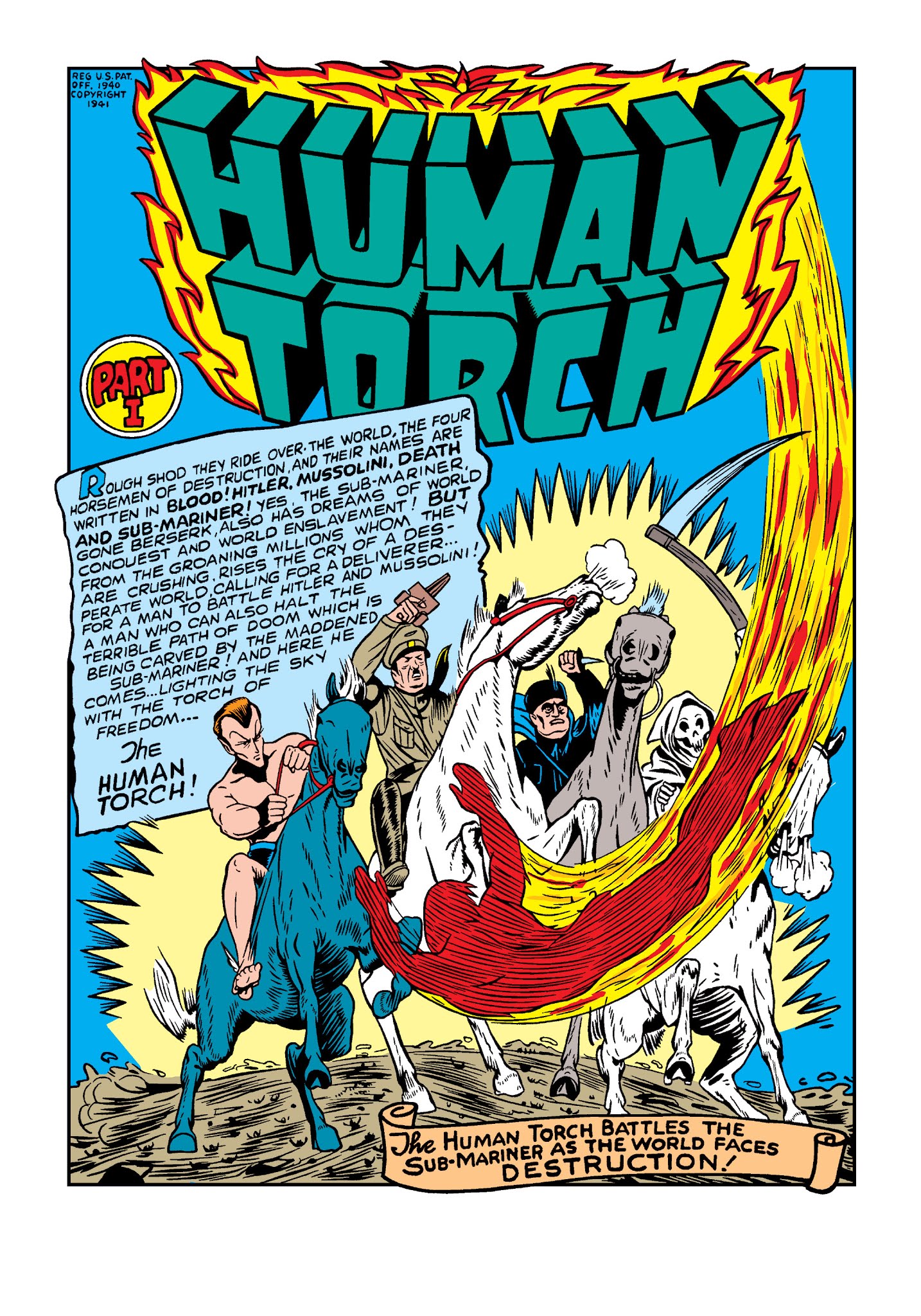Read online Marvel Masterworks: Golden Age Human Torch comic -  Issue # TPB 2 (Part 1) - 10