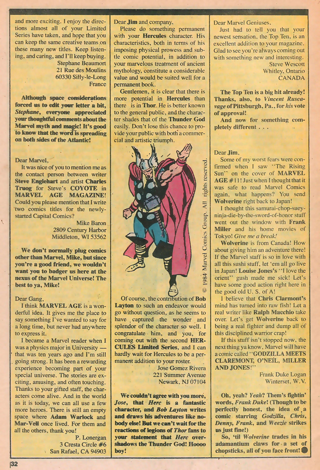 Read online Marvel Age comic -  Issue #14 - 33