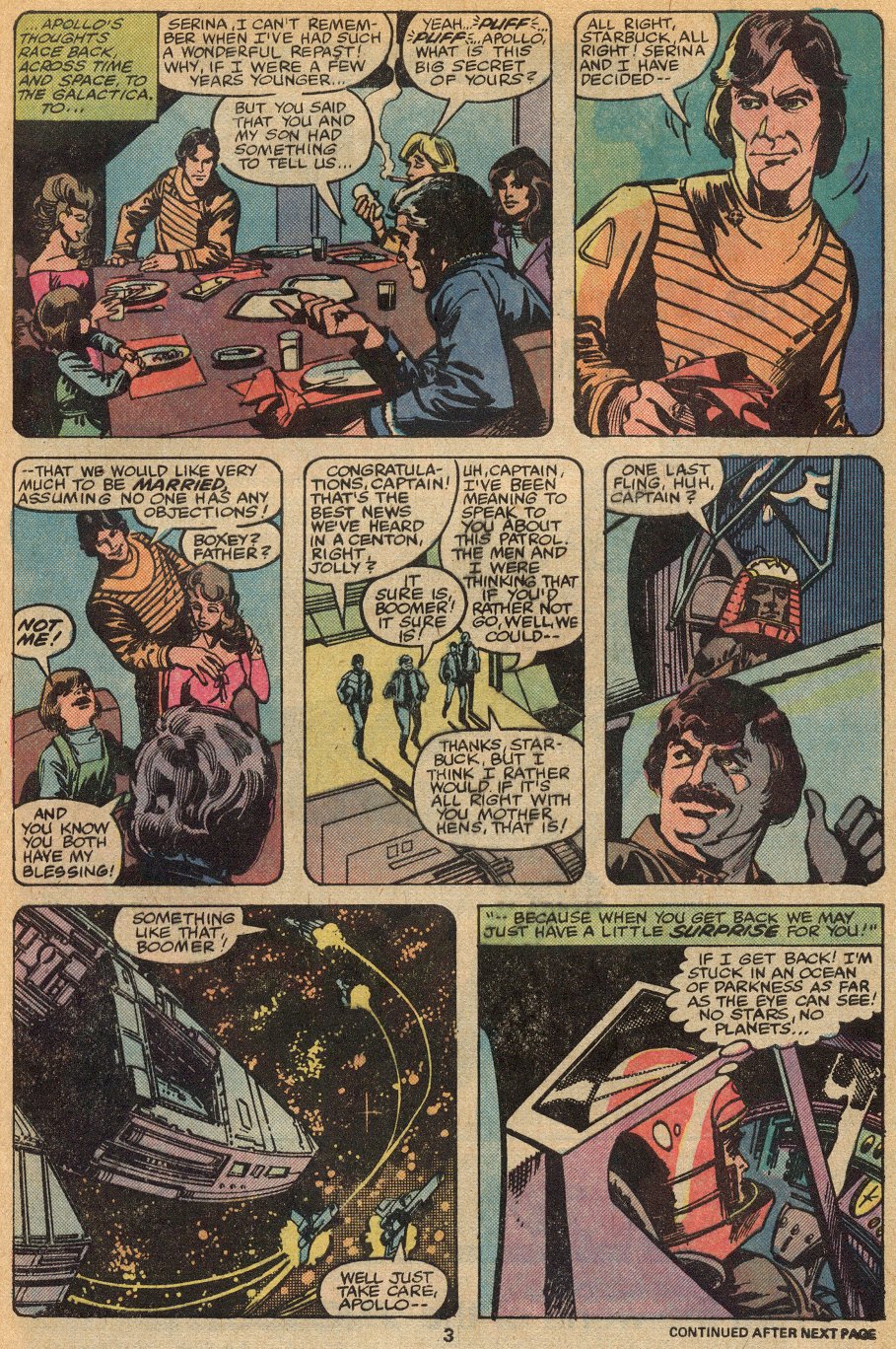Read online Battlestar Galactica comic -  Issue #4 - 4