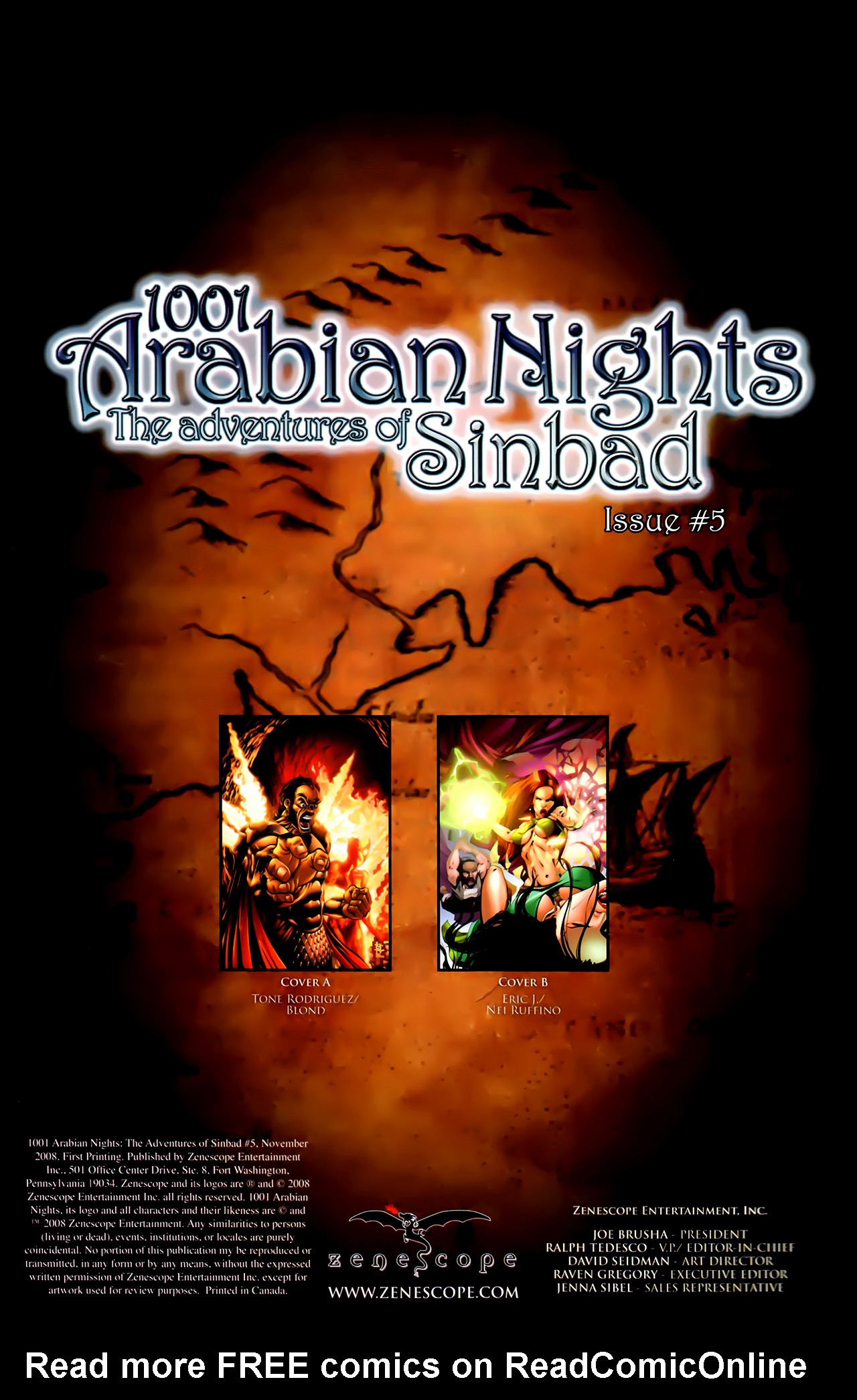 Read online 1001 Arabian Nights: The Adventures of Sinbad comic -  Issue #5 - 3