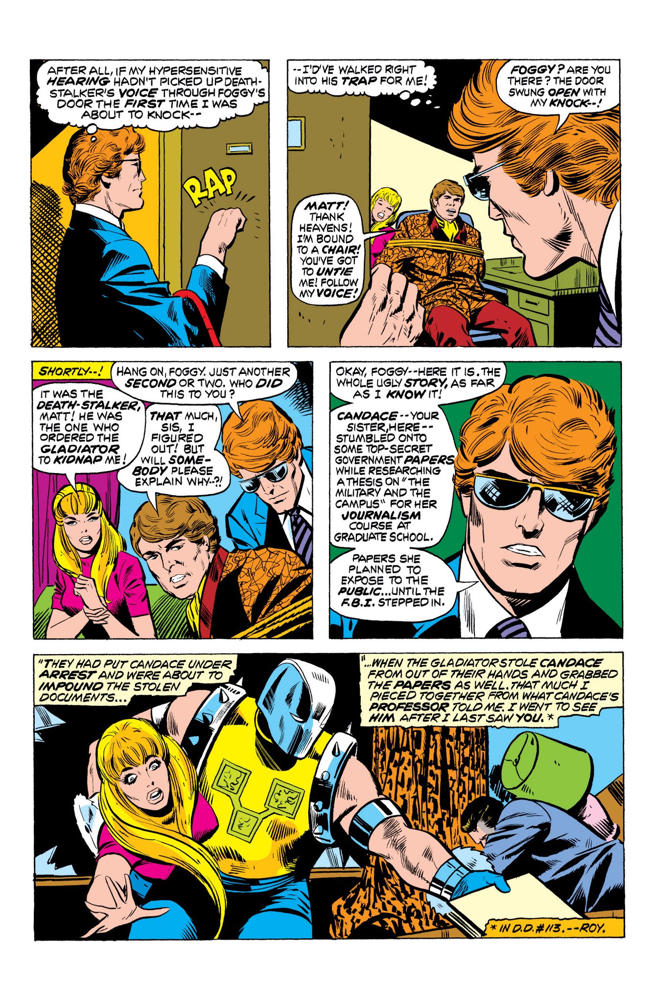 Read online Marvel Masterworks: Daredevil comic -  Issue # TPB 11 (Part 2) - 67