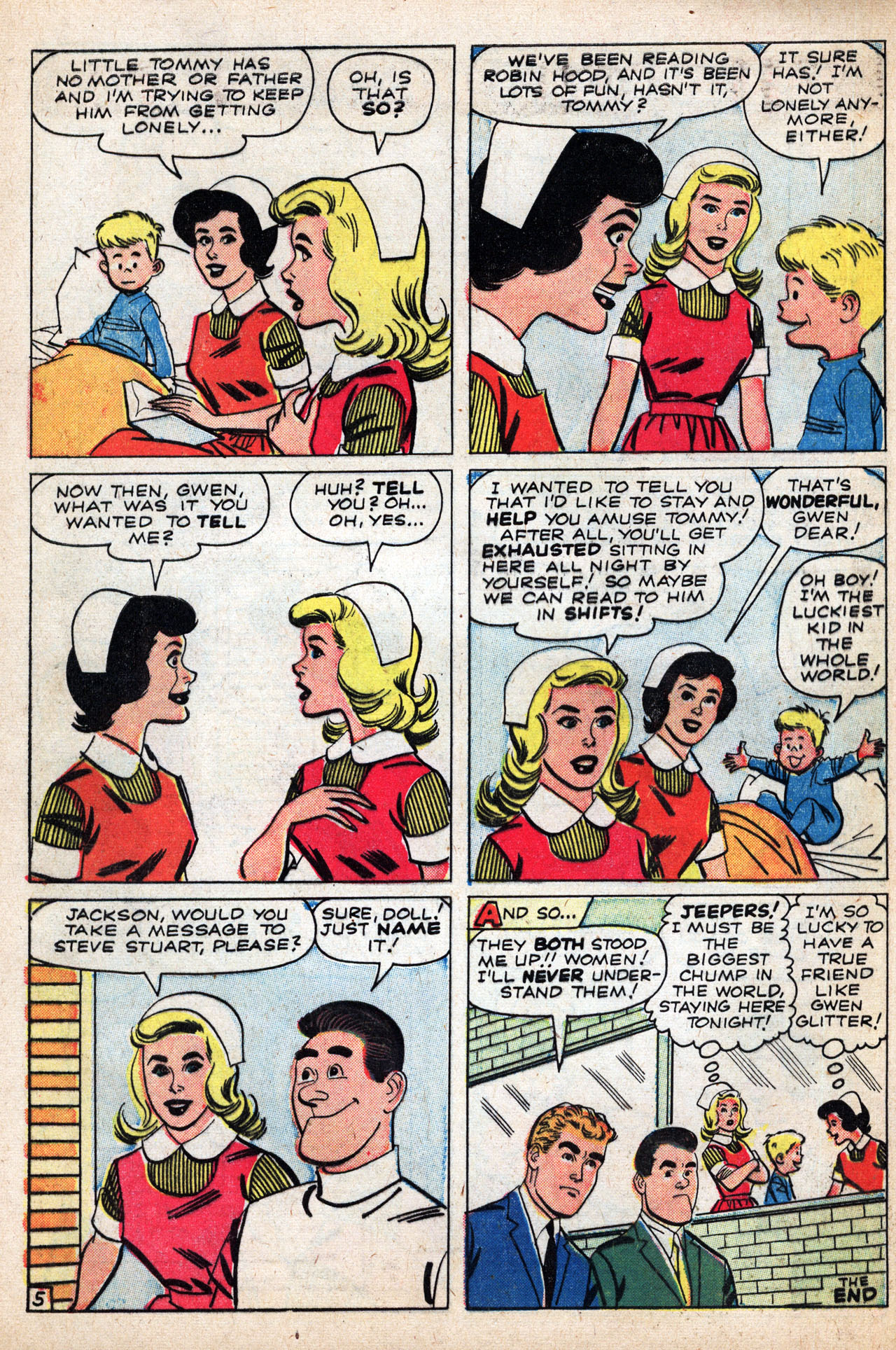 Read online Linda Carter, Student Nurse comic -  Issue #1 - 32