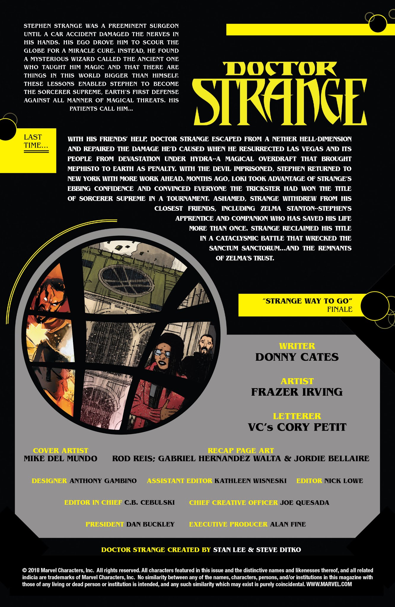 Read online Doctor Strange (2015) comic -  Issue #390 - 2