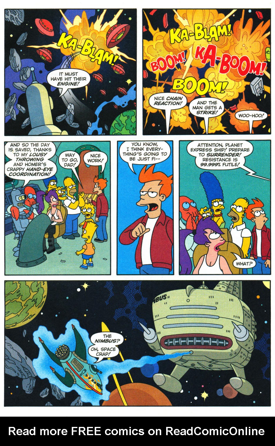 Read online Futurama Comics comic -  Issue #19c - 6
