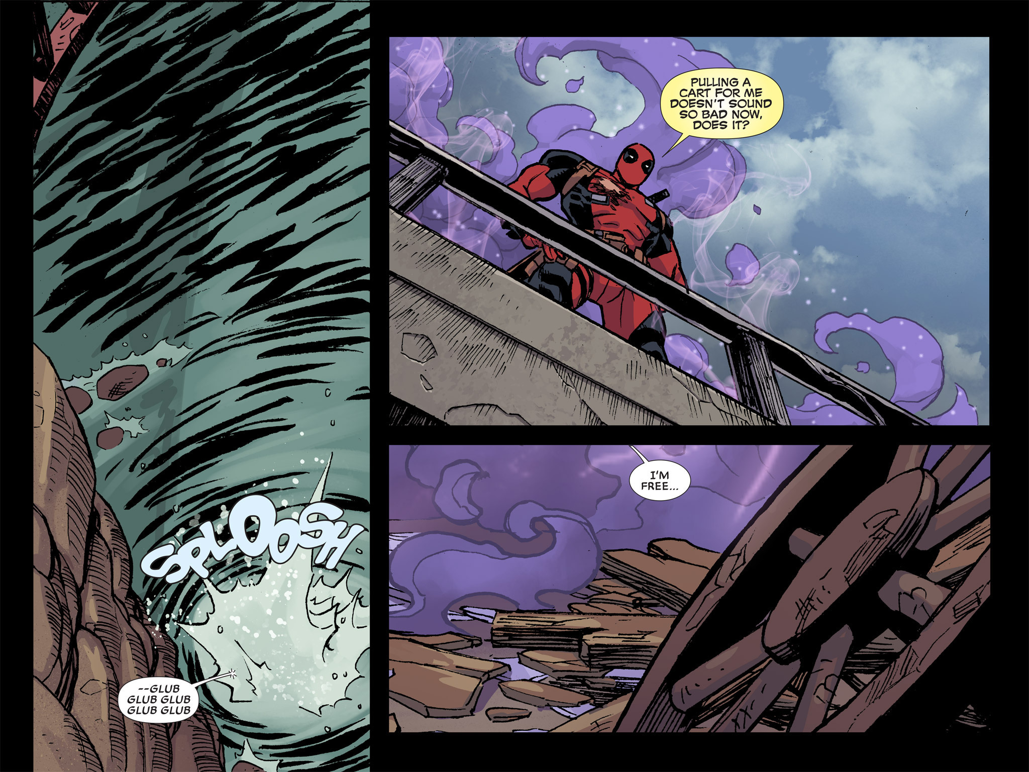 Read online Deadpool: Dracula's Gauntlet comic -  Issue # Part 3 - 34