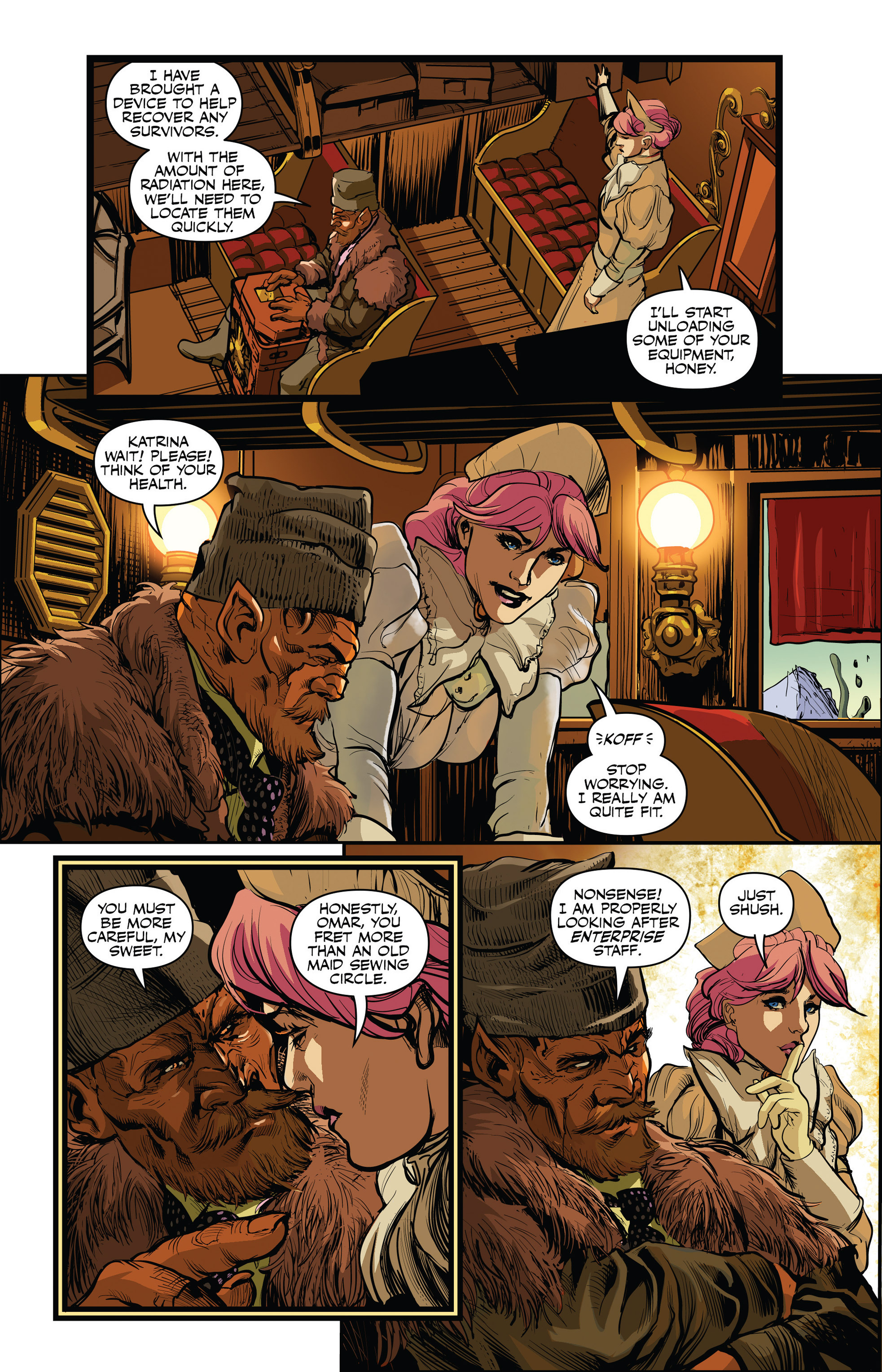 Read online Airship Enterprise: The Infernal Machine comic -  Issue #1 - 14