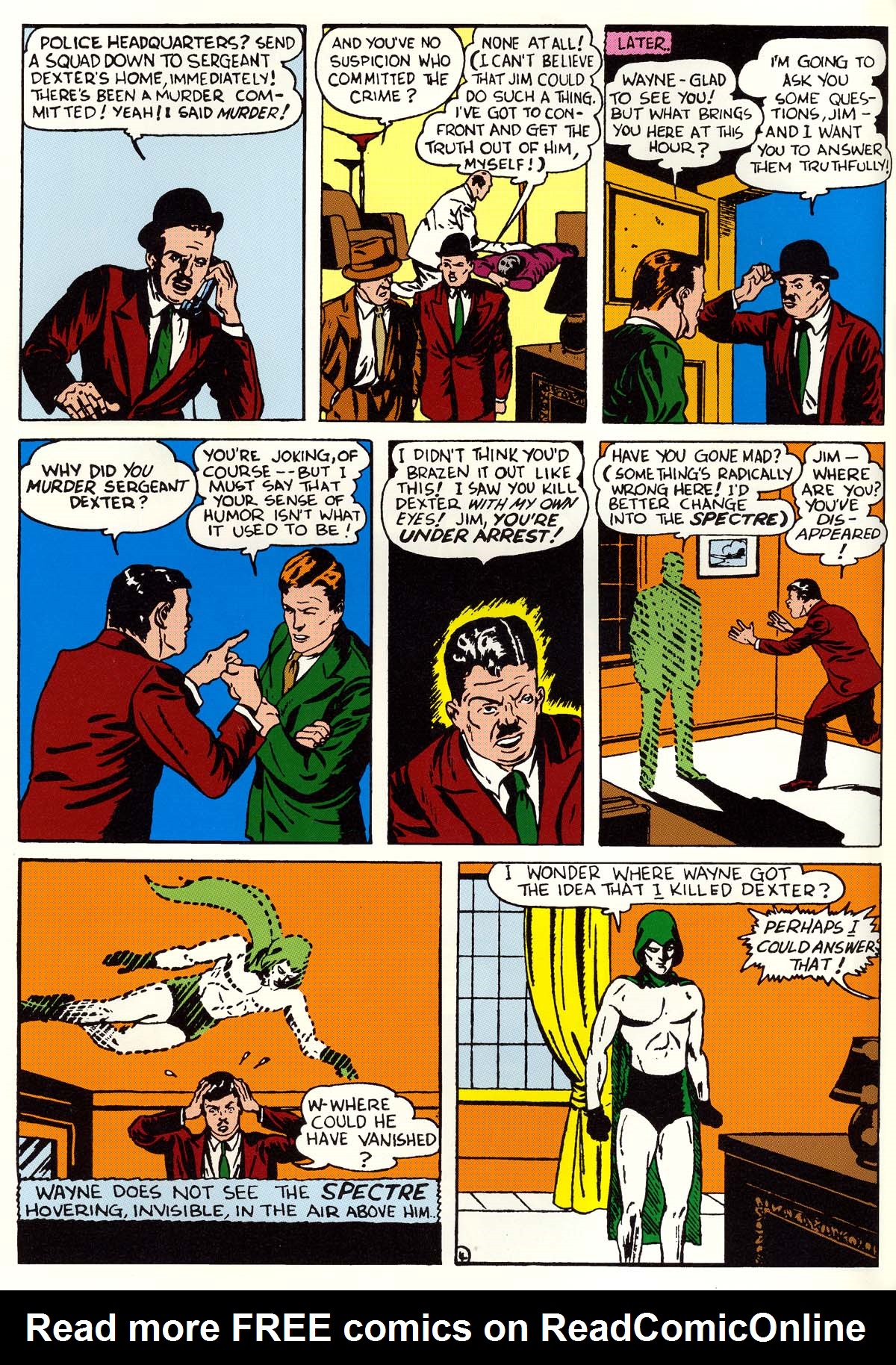 Read online Golden Age Spectre Archives comic -  Issue # TPB (Part 1) - 71