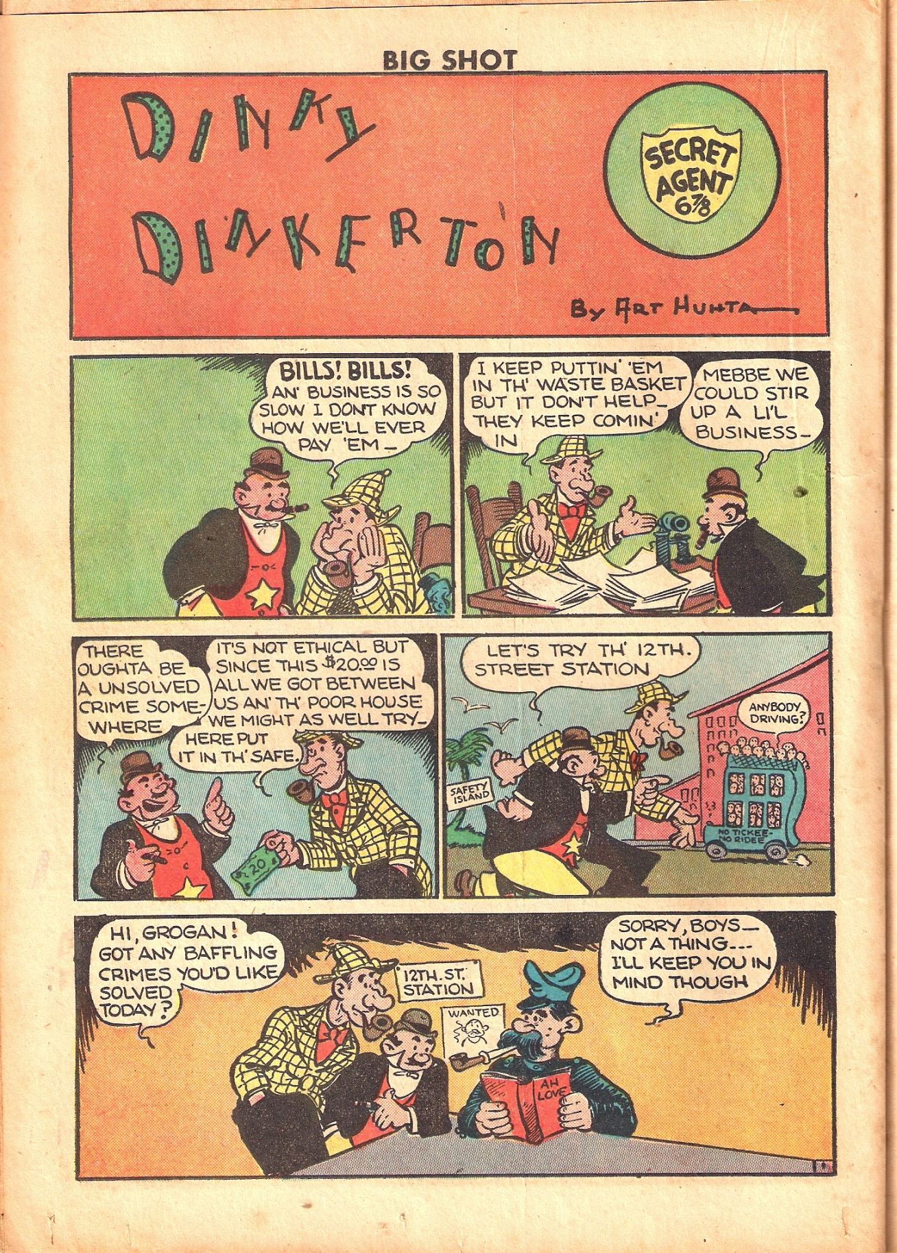 Read online Big Shot comic -  Issue #37 - 38