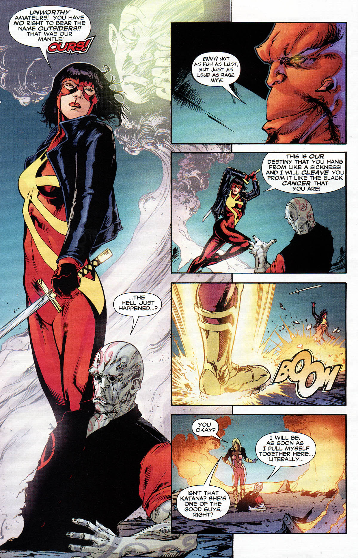Read online Outsiders (2003) comic -  Issue #30 - 23