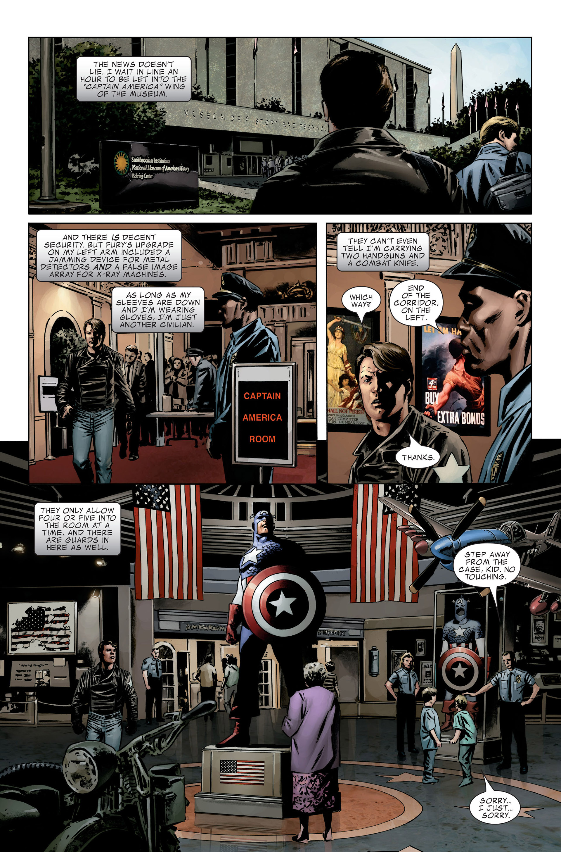 Read online Death of Captain America: The Death of the Dream comic -  Issue # TPB (Part 1) - 64