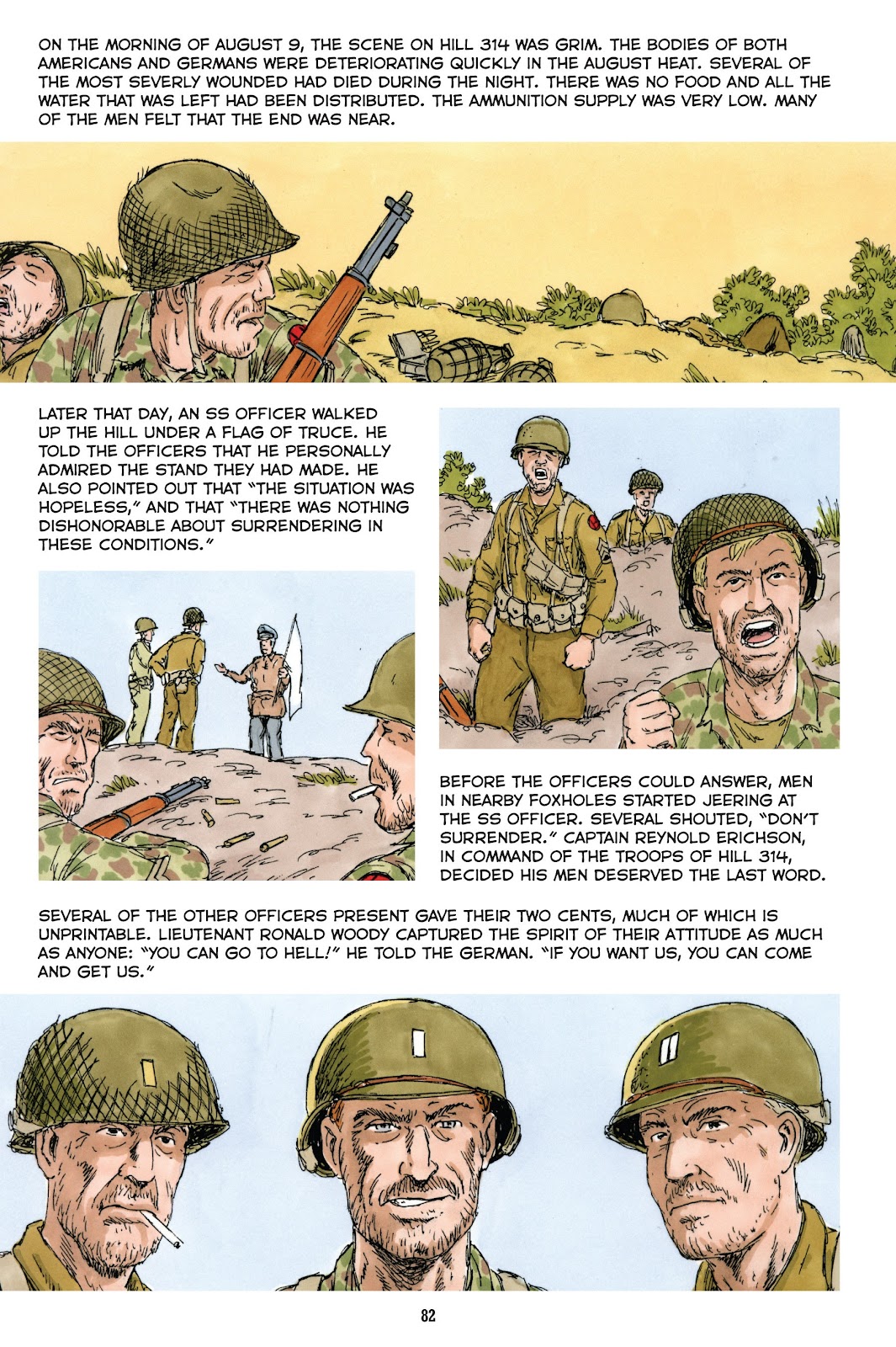 Normandy: A Graphic History of D-Day, the Allied Invasion of Hitler's Fortress Europe issue TPB - Page 83
