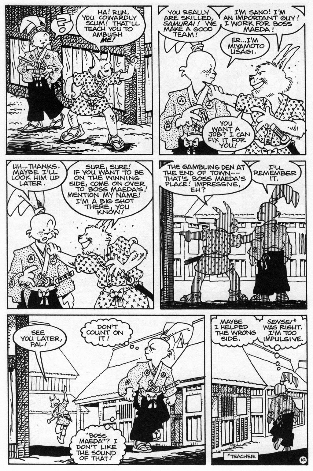 Read online Usagi Yojimbo (1996) comic -  Issue #46 - 12