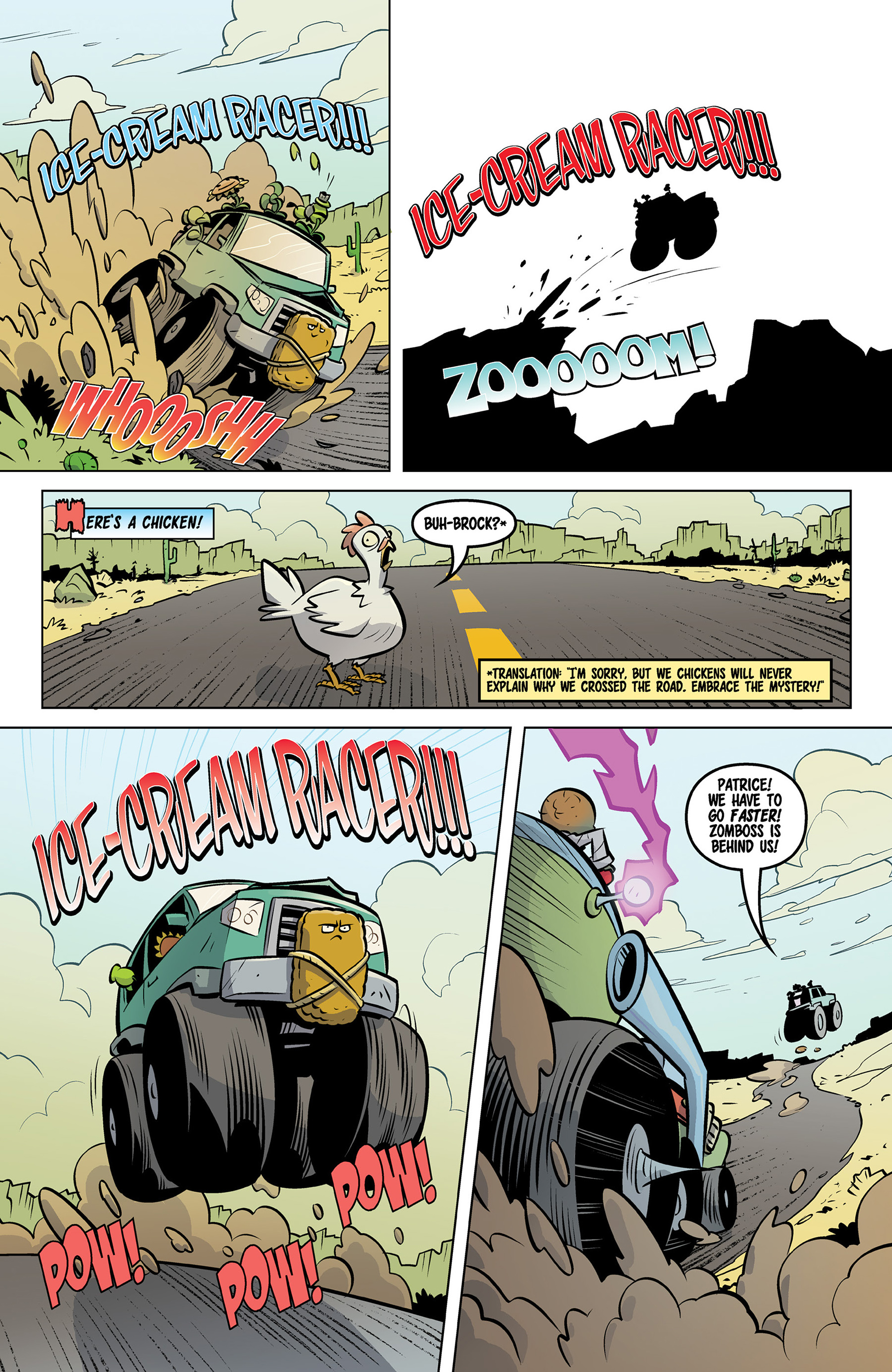 Read online Plants vs. Zombies: Petal to the Metal comic -  Issue #8 - 23