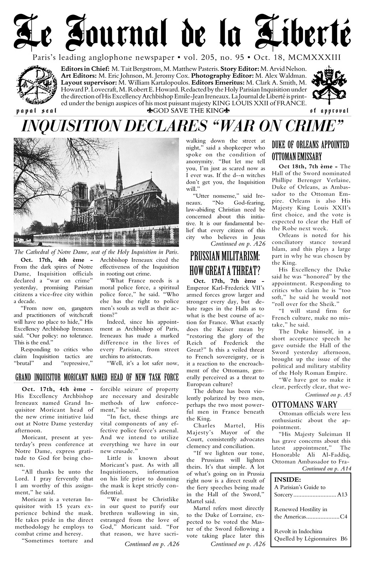 Read online Rex Mundi (2006) comic -  Issue # TPB 1 - 32